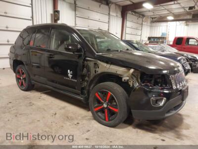2015 Jeep COMPASS High Altitude Edition, black — VIN 1C4NJCEA1FD126276, IAAI