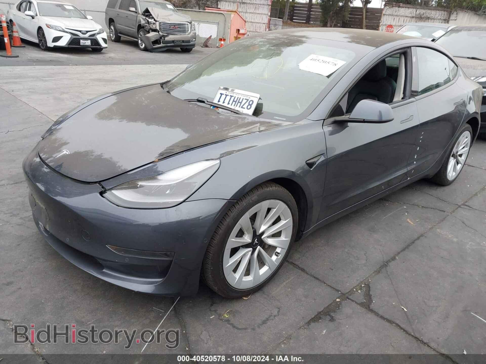 2021 TESLA MODEL 3 - VIN: 5YJ3E1EA1MF067784 - Фото 2