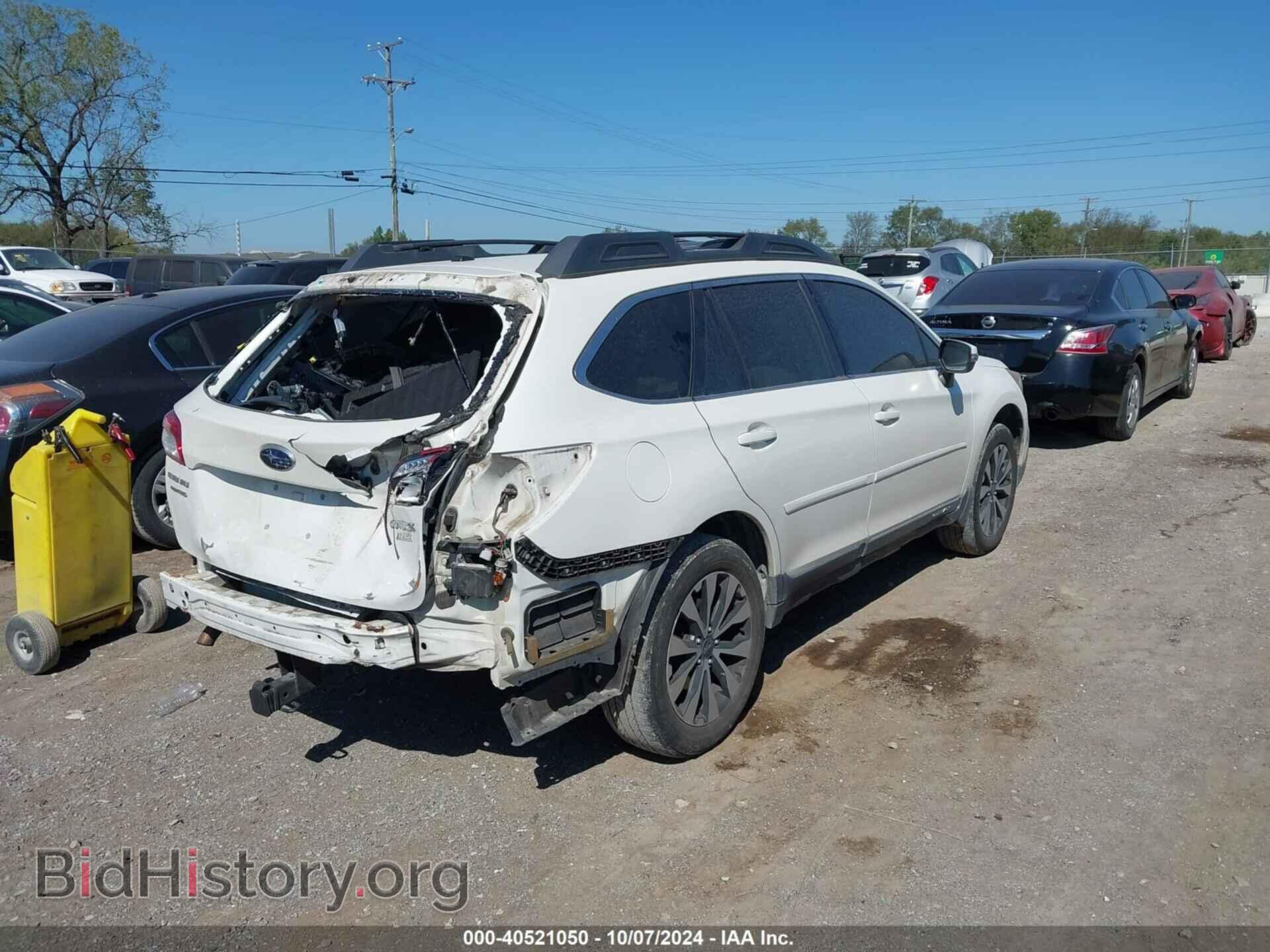 2015 SUBARU OUTBACK - VIN: 4S4BSANC5F3284739 - Фото 4