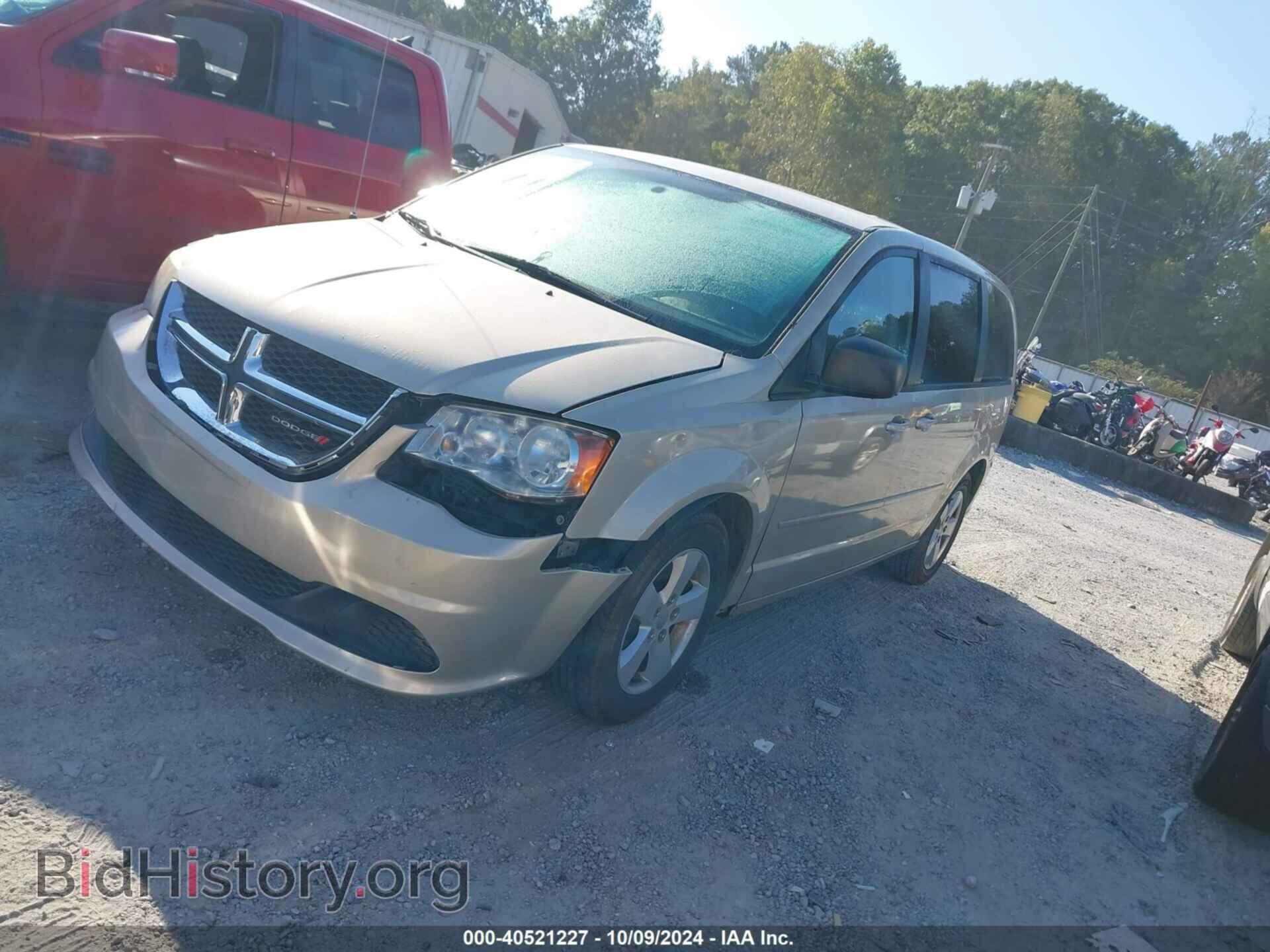 2013 DODGE GRAND CARAVAN - VIN: 2C4RDGBG7DR647991 - Фото 2
