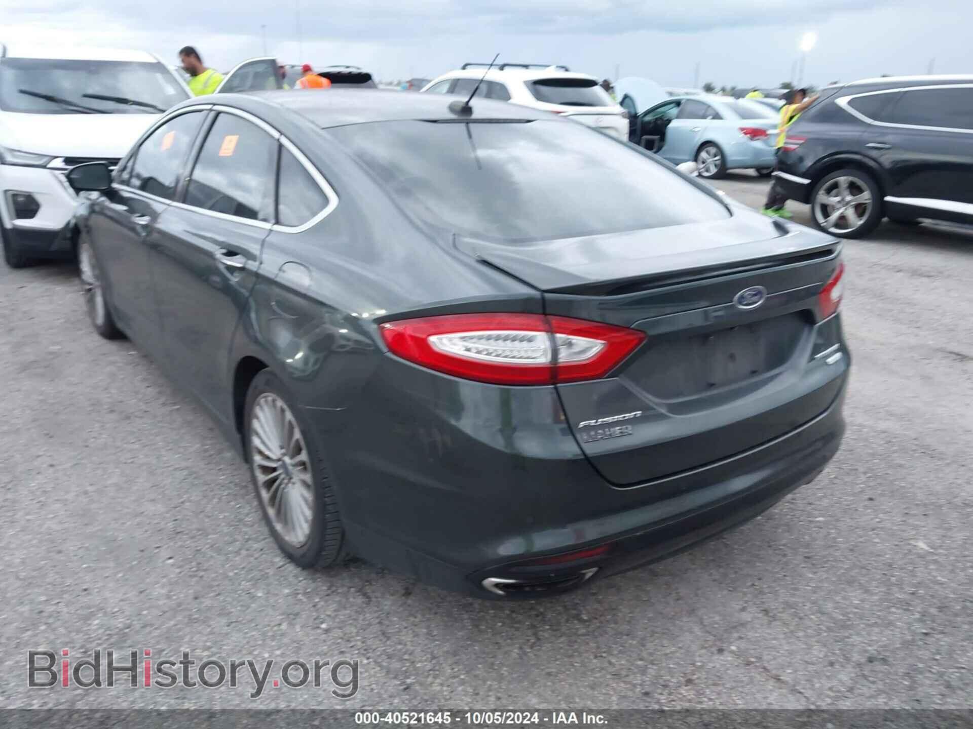 2016 FORD FUSION - VIN: 3FA6P0K99GR188051 - Фото 3