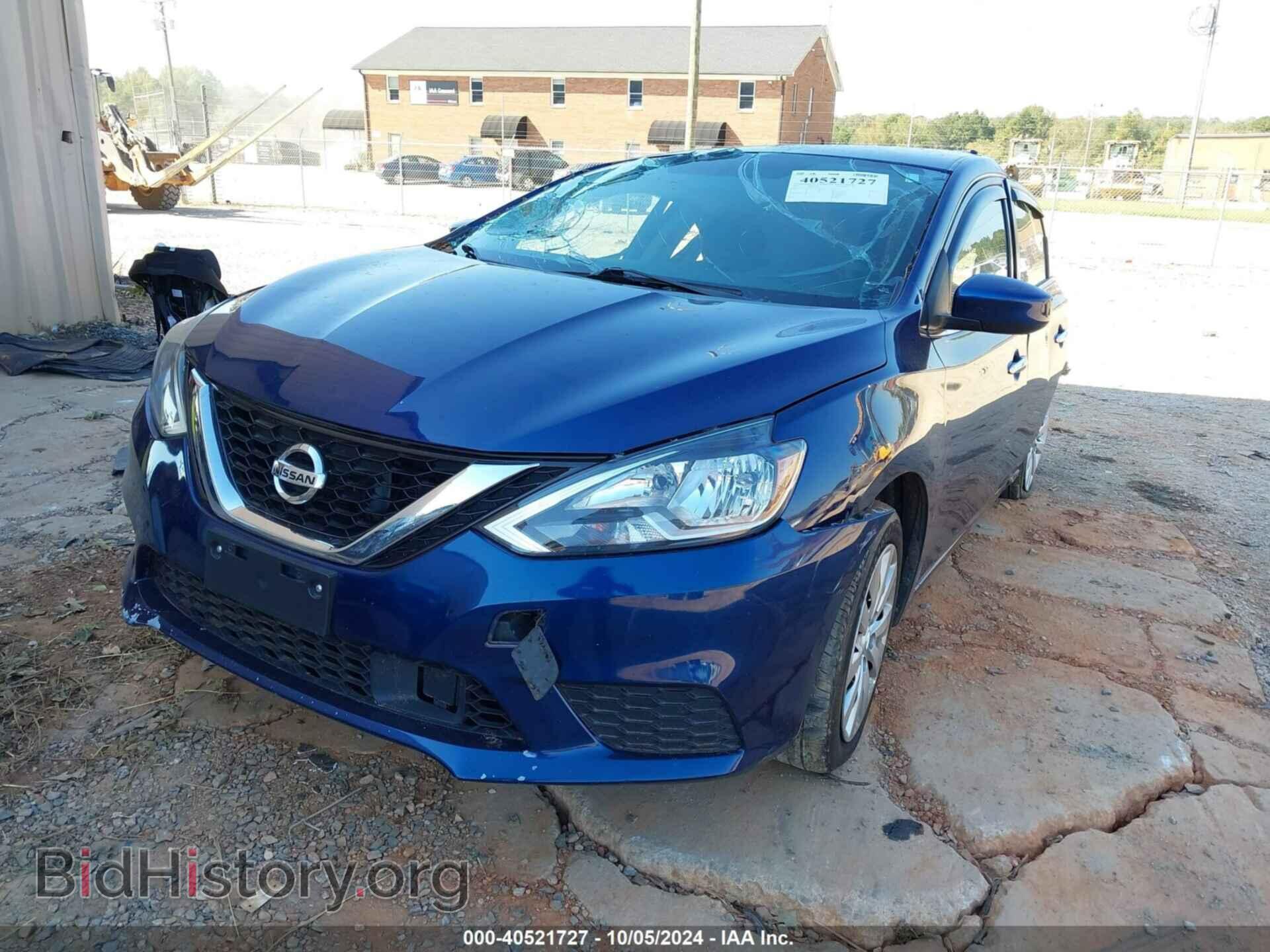2019 NISSAN SENTRA - VIN: 3N1AB7AP1KY371019 - Фото 2