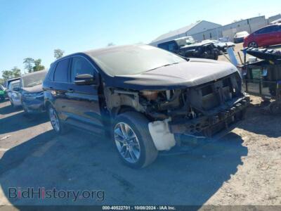 2015 Ford EDGE TITANIUM, черный — VIN 2FMPK3K83FBB03395, IAAI