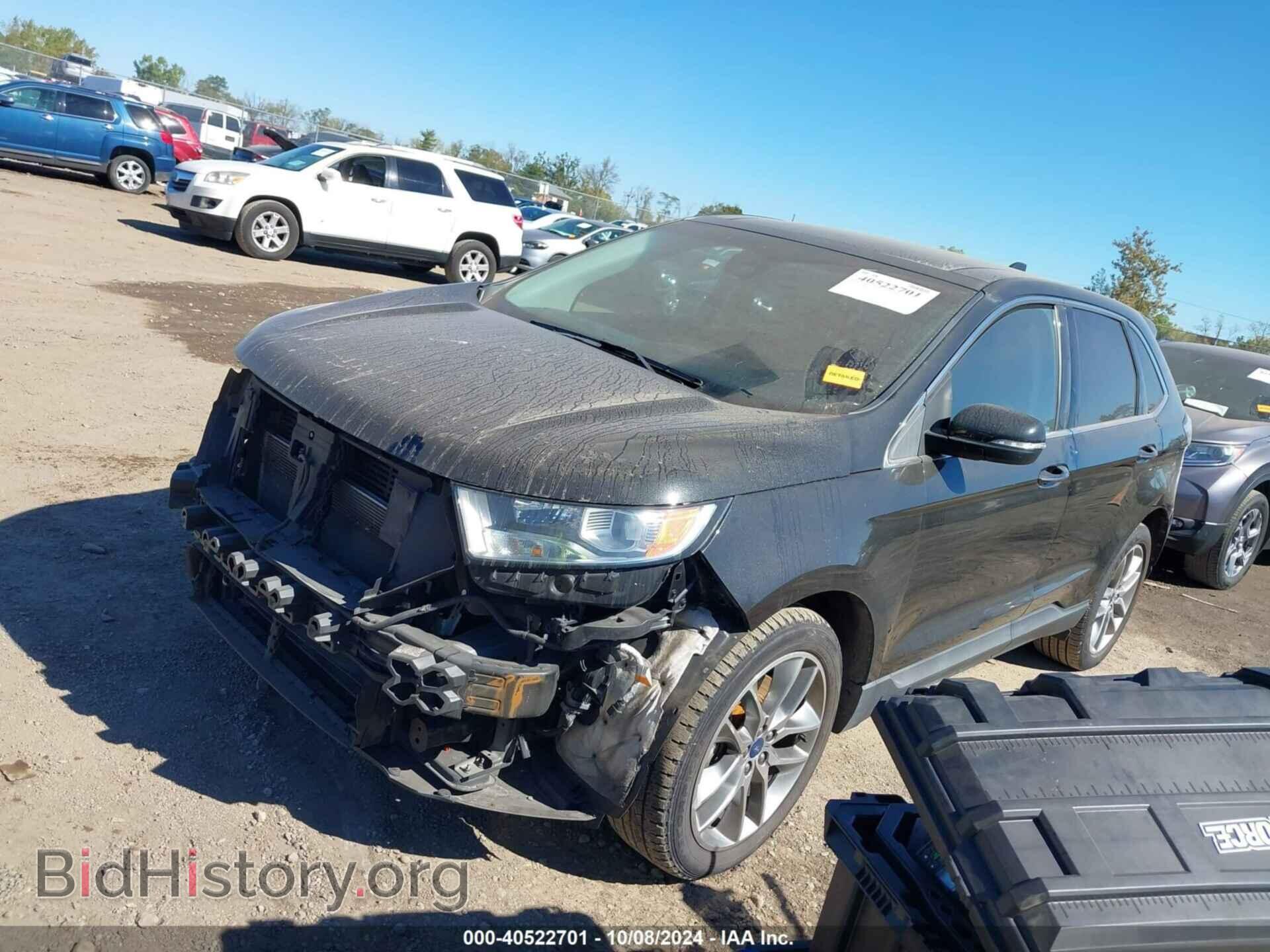 2015 FORD EDGE - VIN: 2FMPK3K83FBB03395 - Фото 2