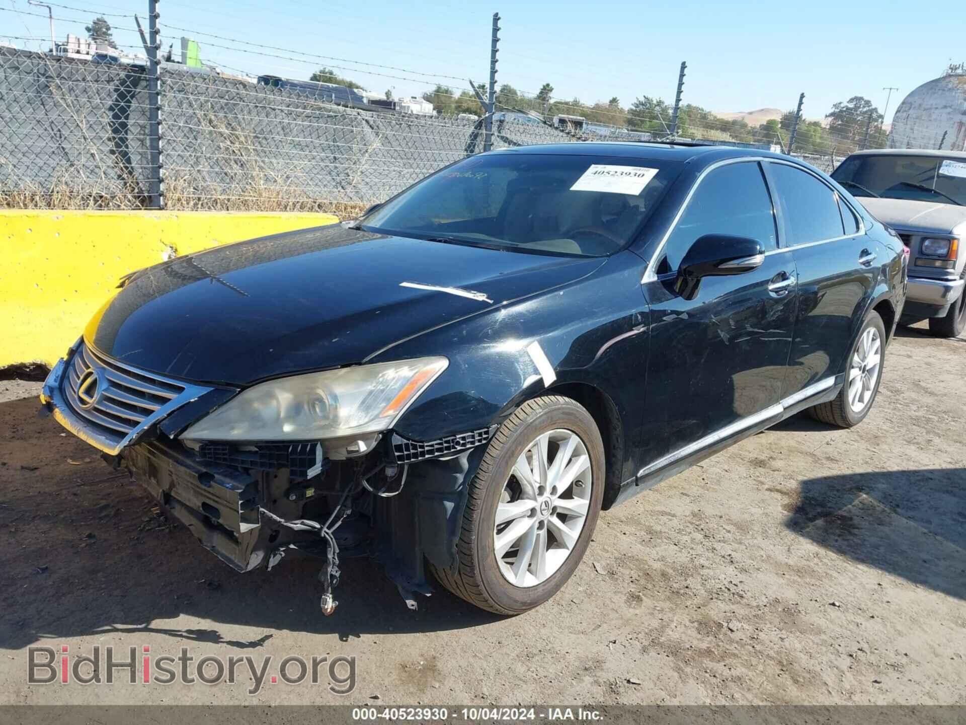 2011 LEXUS ES 350 - VIN: JTHBK1EG3B2461777 - Фото 2