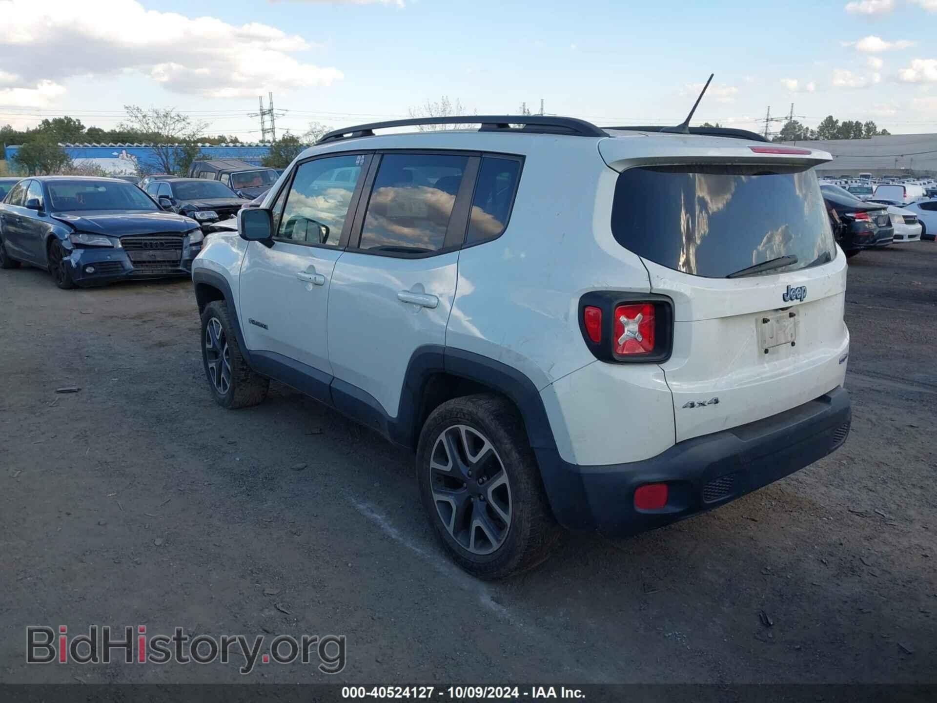 2016 JEEP RENEGADE - VIN: ZACCJBBT3GPC99680 - Фото 3