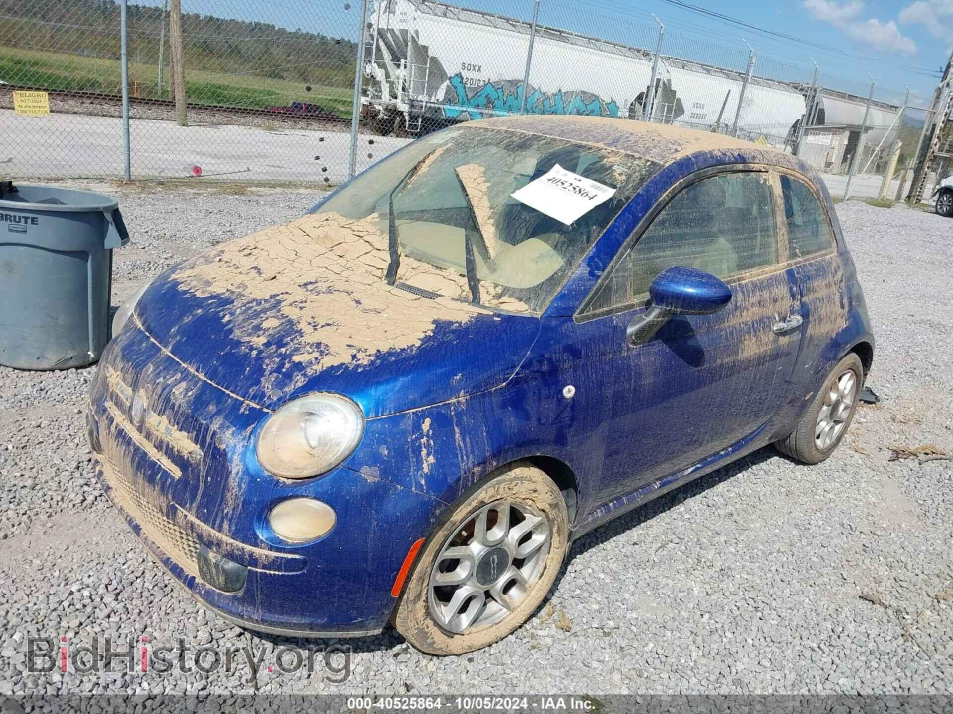 2012 FIAT 500 - VIN: 3C3CFFAR5CT354975 - Photo 2