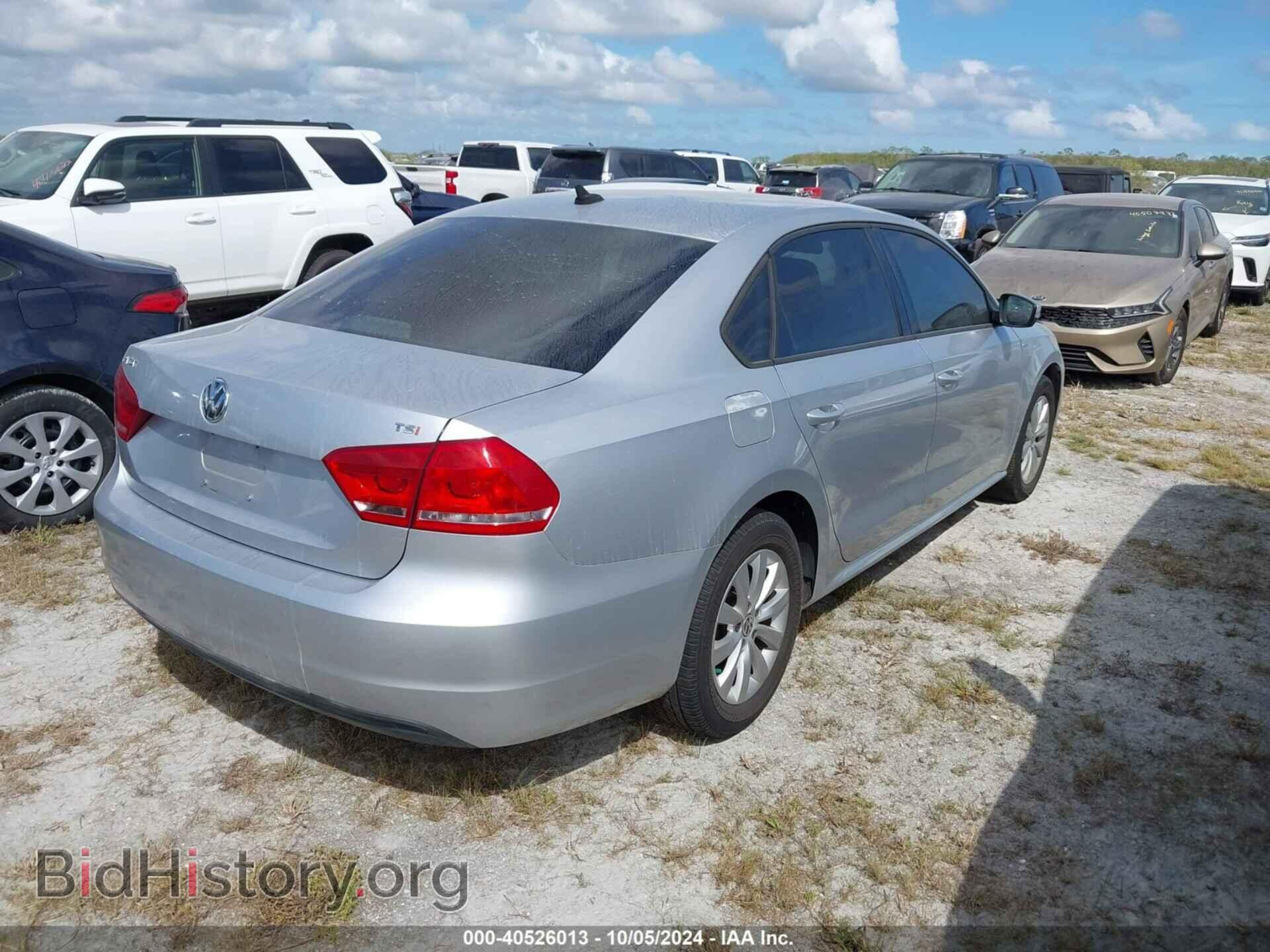 2015 VOLKSWAGEN PASSAT - VIN: 1VWAT7A39FC032608 - Фото 4