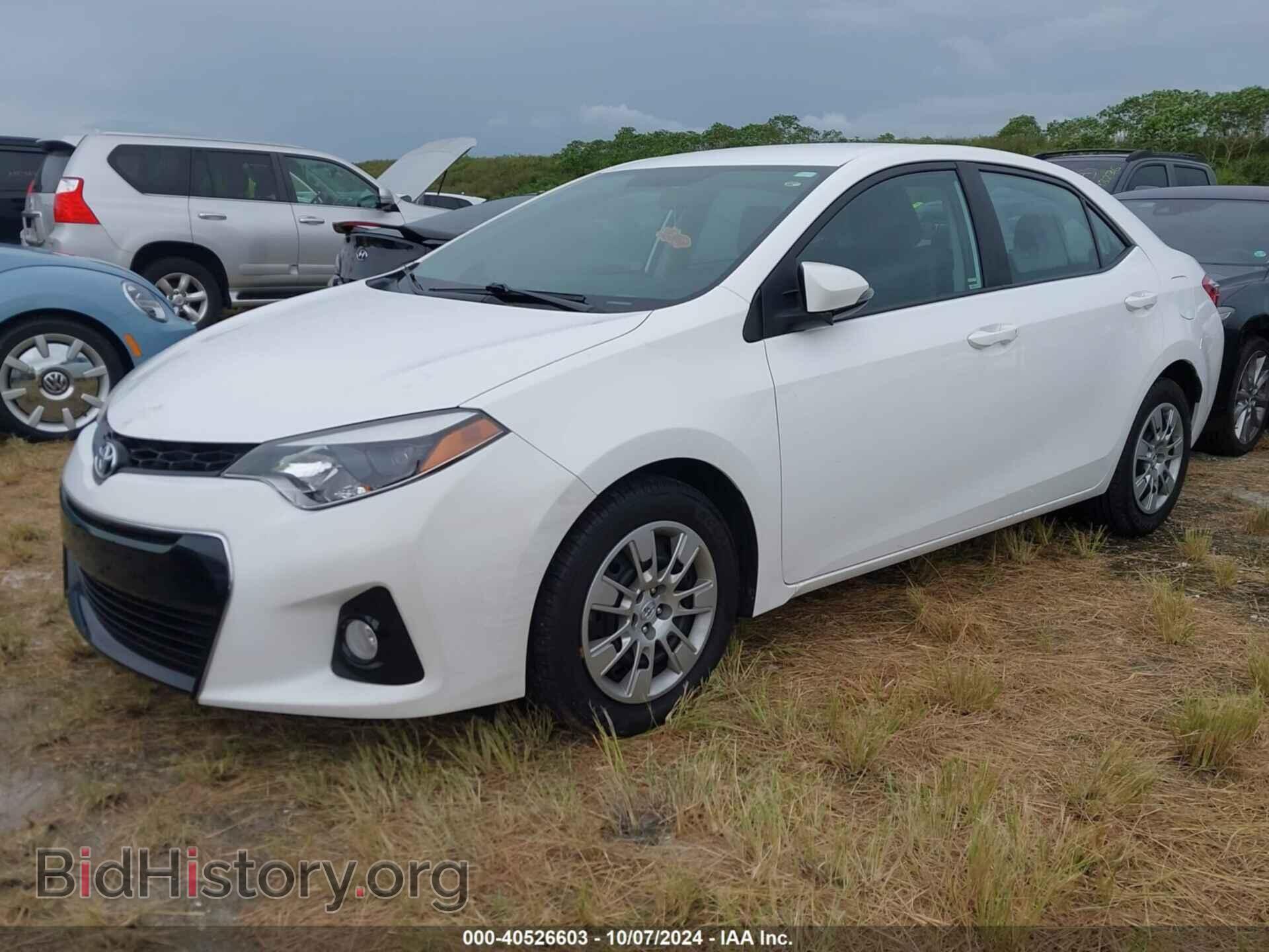 2015 TOYOTA COROLLA - VIN: 2T1BURHE4FC425558 - Фото 2