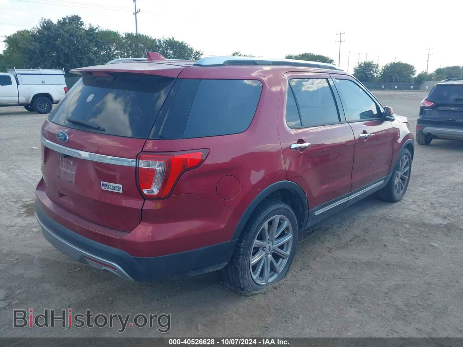 2017 FORD EXPLORER - VIN: 1FM5K7F82HGE37342 - Фото 4