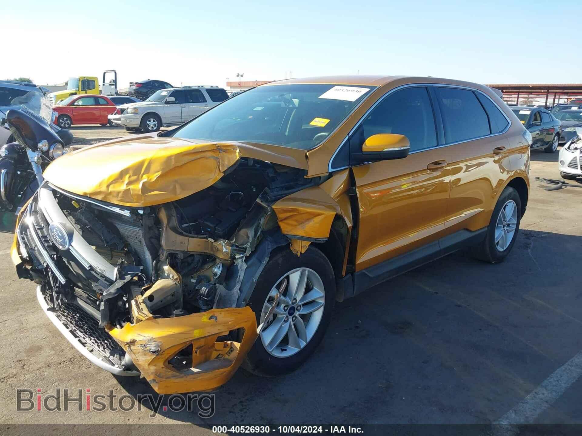 2016 FORD EDGE - VIN: 2FMPK4J89GBB31338 - Фото 2