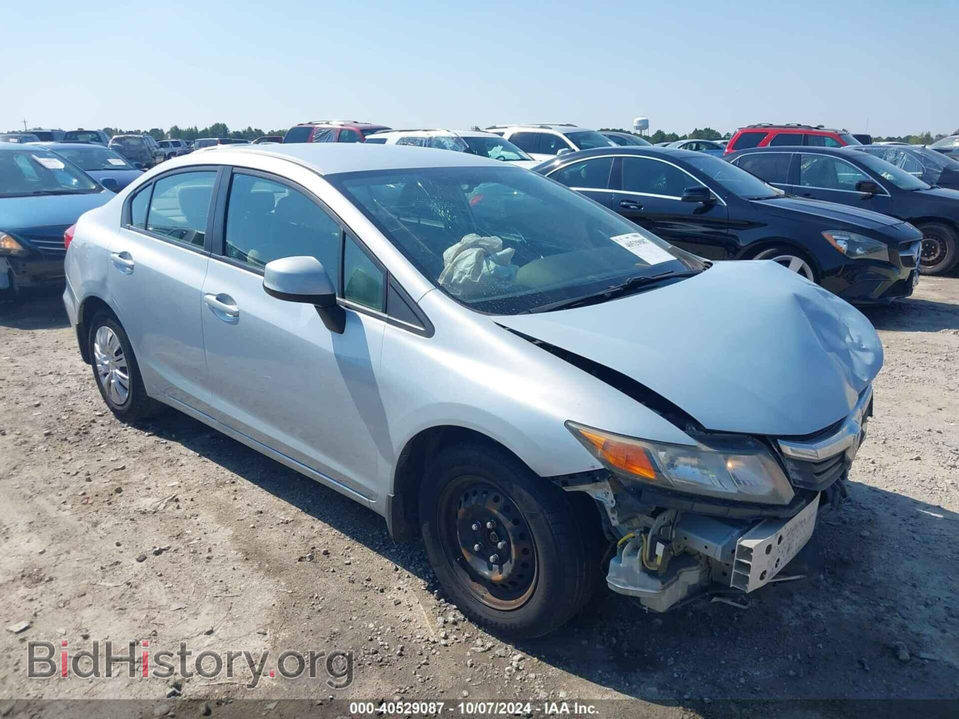 Фотография 2HGFB2F54CH500196 - HONDA CIVIC 2012