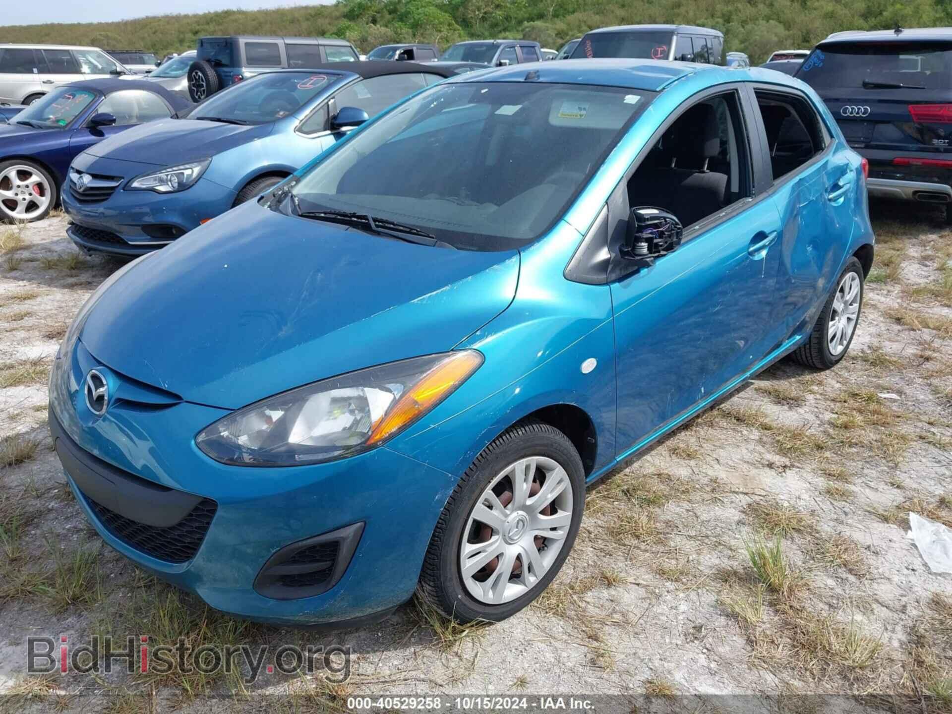 2012 MAZDA MAZDA2 - VIN: JM1DE1KYXC0133039 - Фото 2