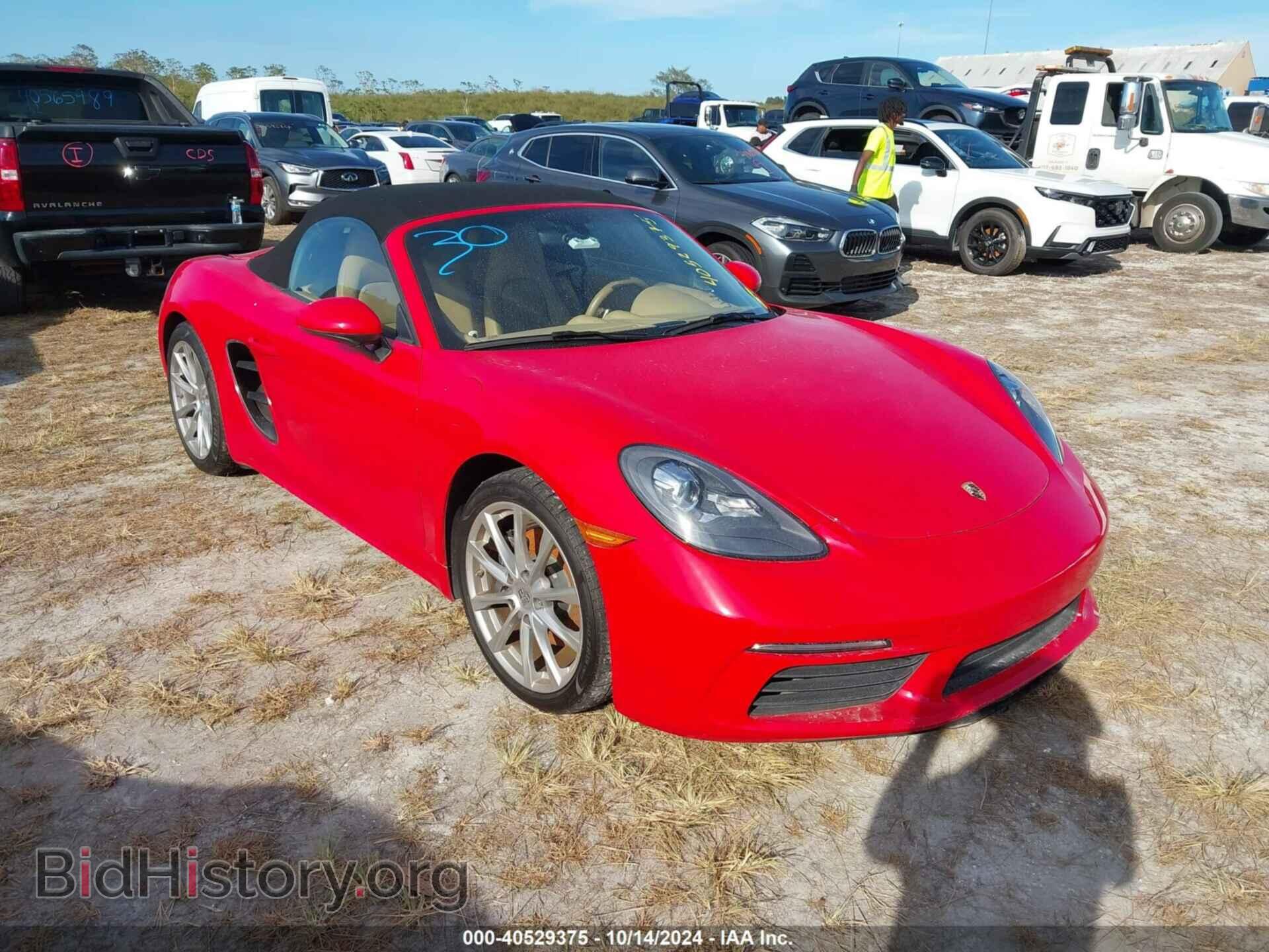 Photo WP0CA2A89HS220599 - PORSCHE 718 BOXSTER 2017