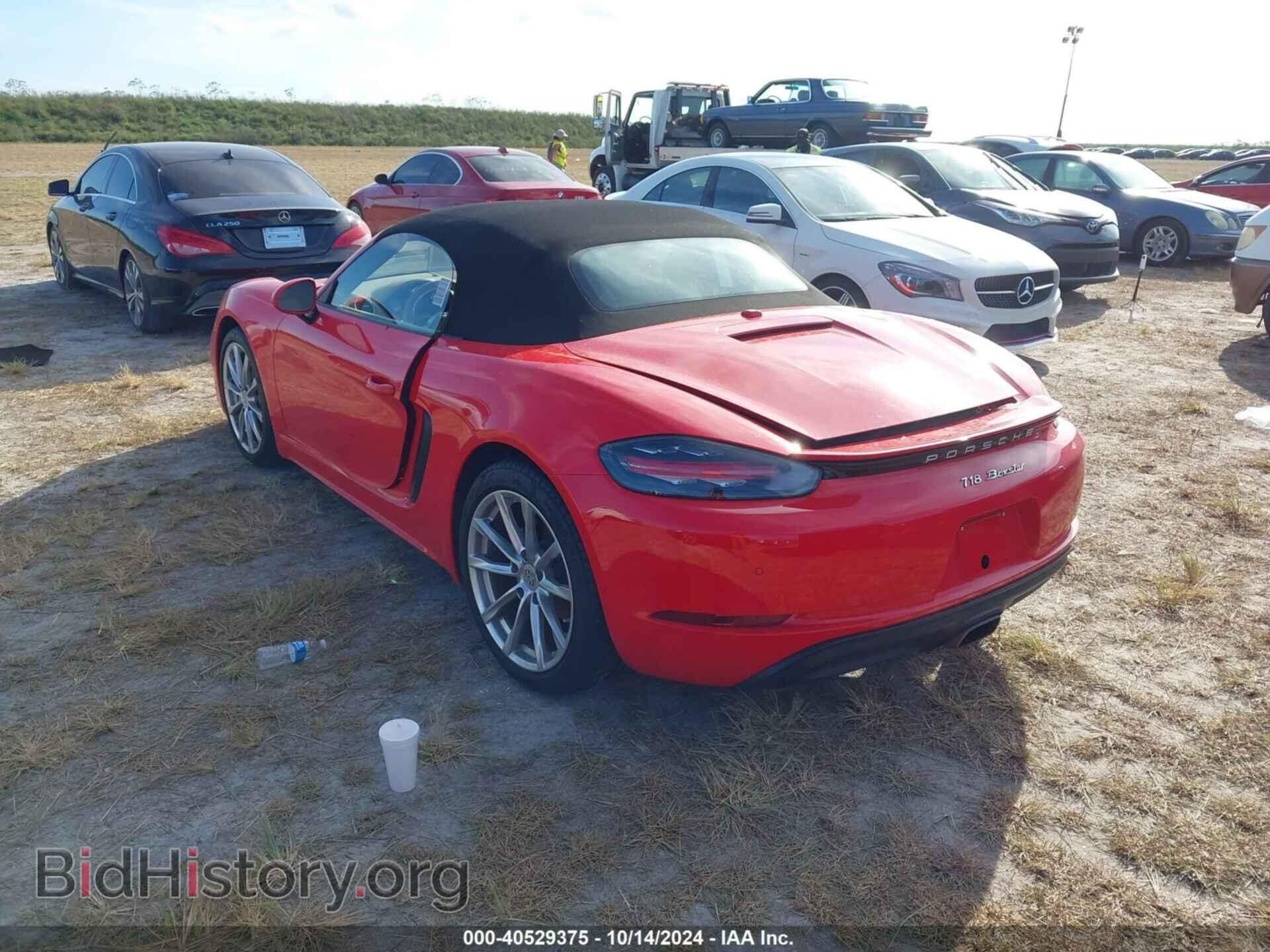 2017 PORSCHE 718 BOXSTER - VIN: WP0CA2A89HS220599 - Фото 3
