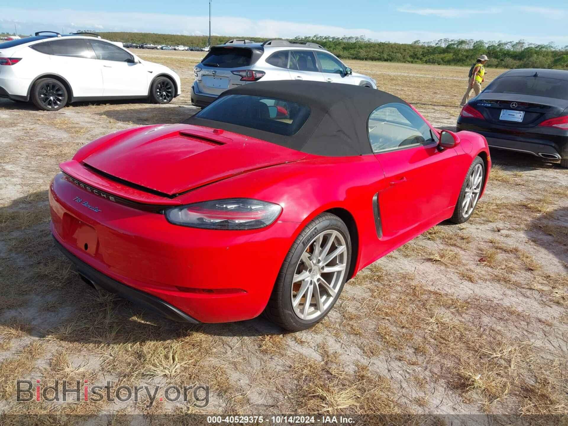 2017 PORSCHE 718 BOXSTER - VIN: WP0CA2A89HS220599 - Фото 4