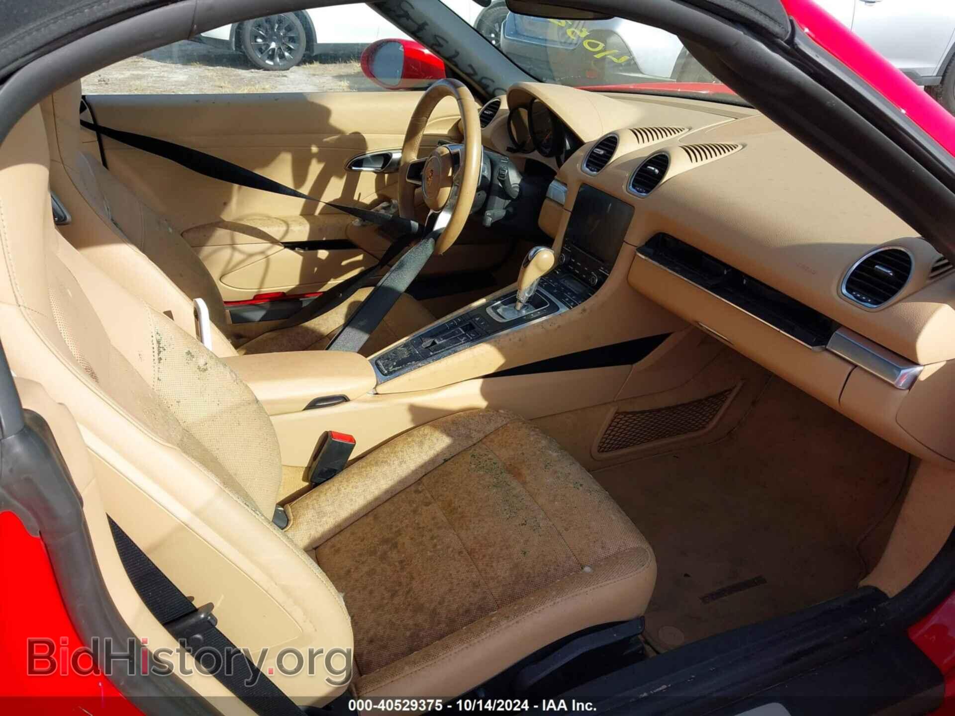 2017 PORSCHE 718 BOXSTER - VIN: WP0CA2A89HS220599 - Фото 5