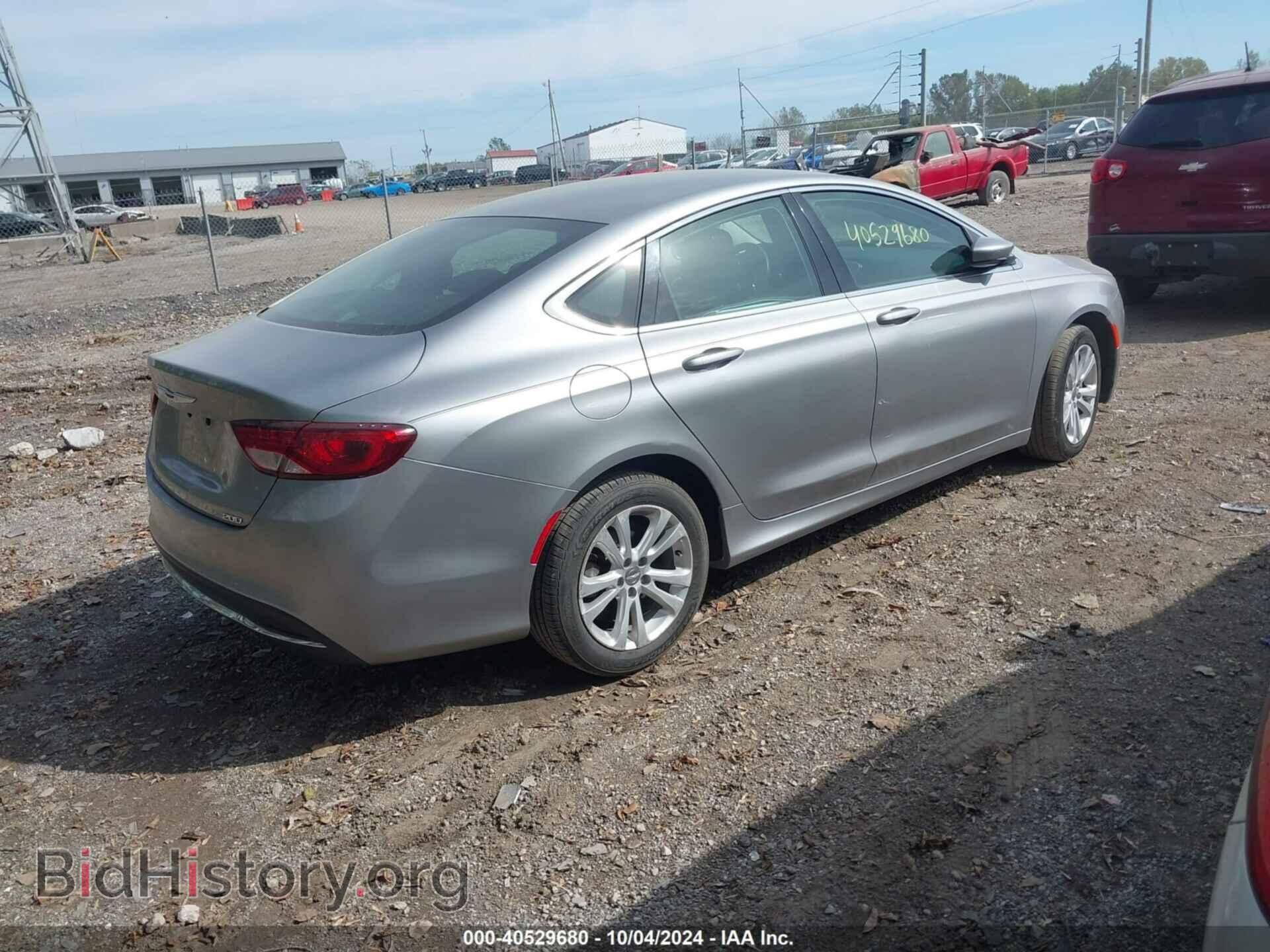 2015 CHRYSLER 200 - VIN: 1C3CCCAB3FN575411 - Фото 4