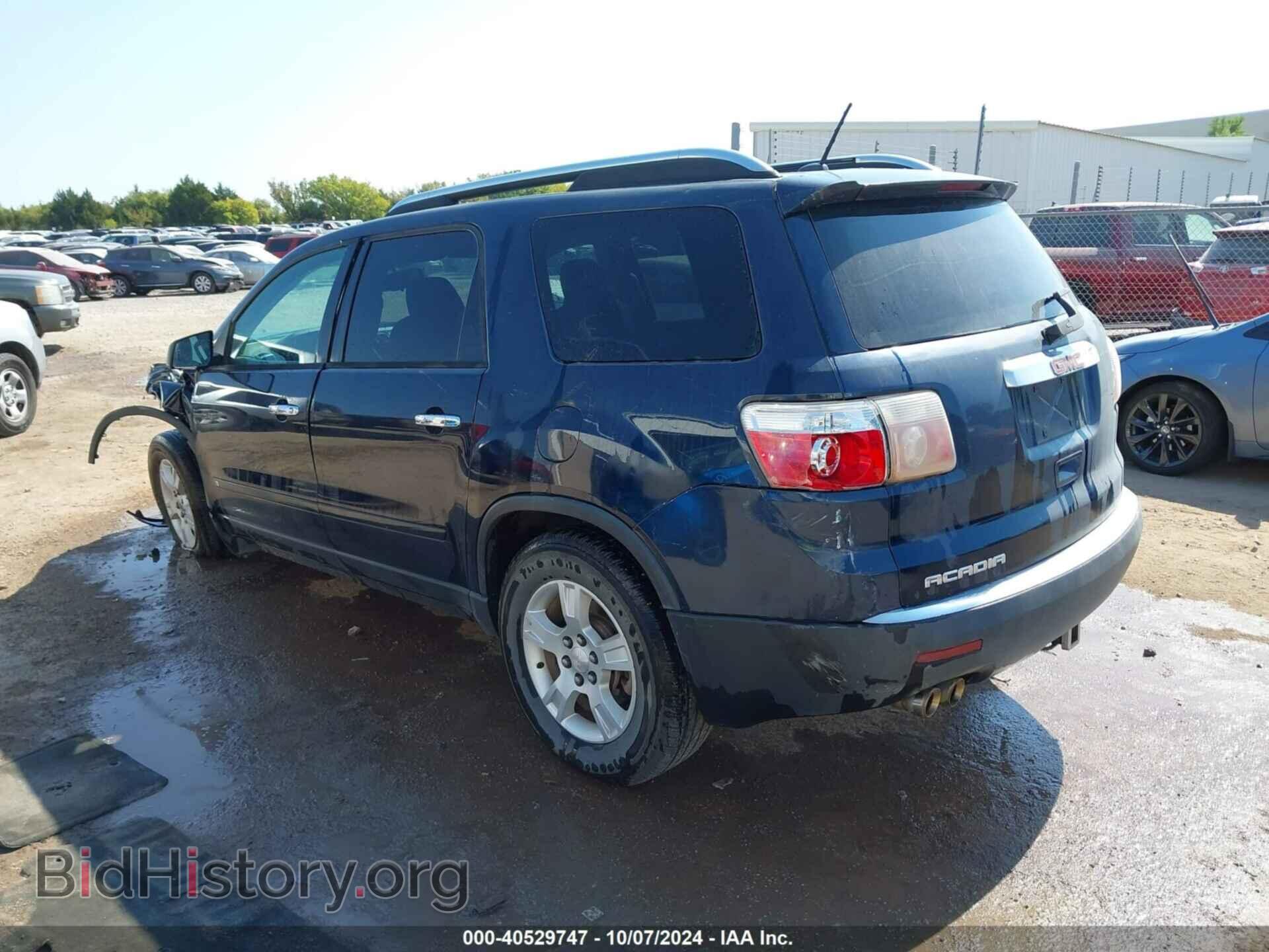 2009 GMC ACADIA - VIN: 1GKER13D89J211524 - Фото 3