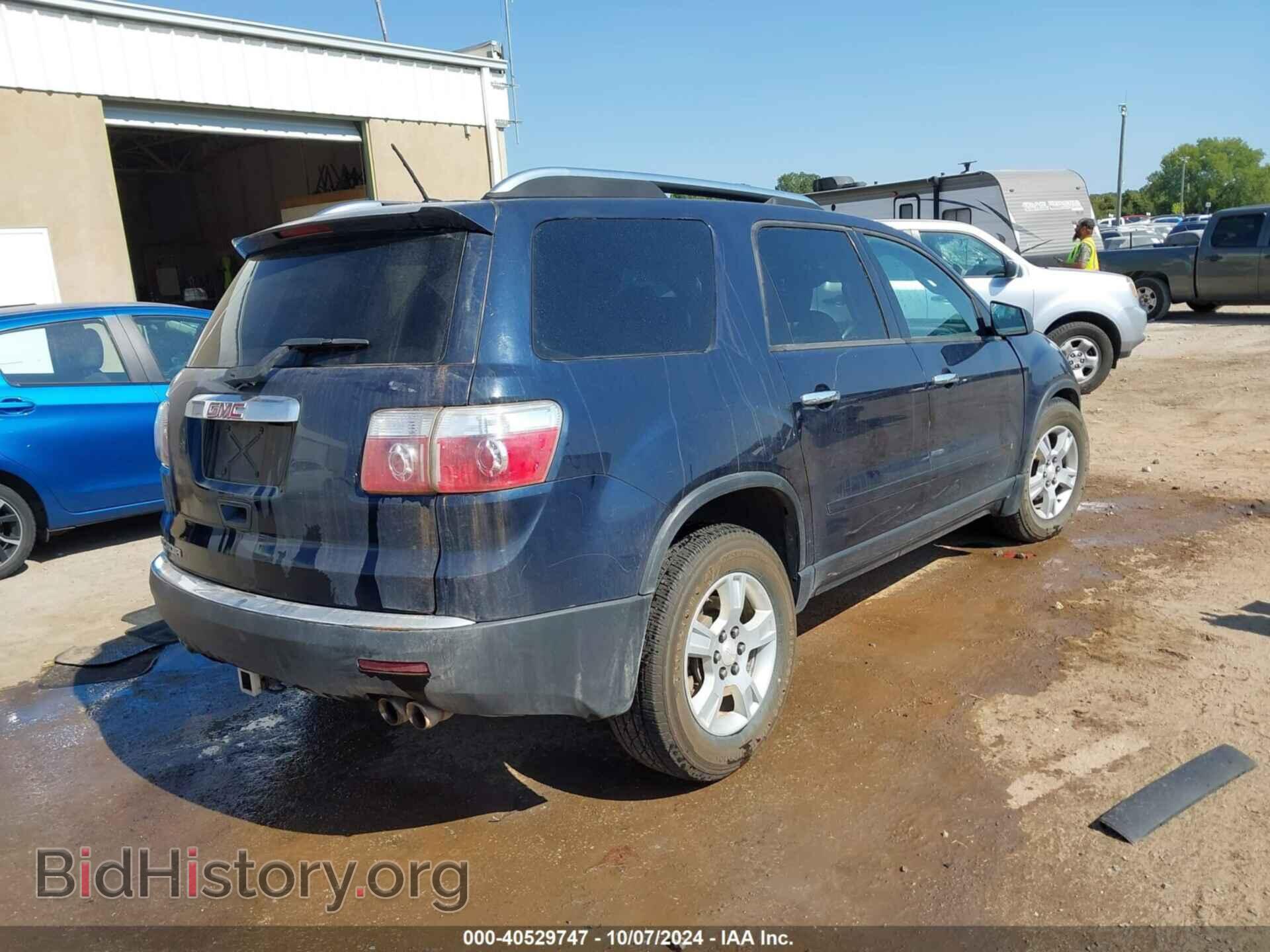 2009 GMC ACADIA - VIN: 1GKER13D89J211524 - Фото 4