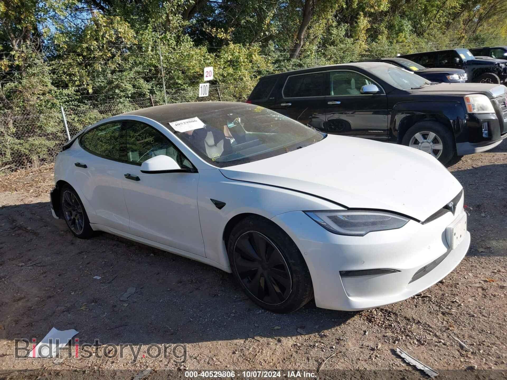 Photo 5YJSA1E59MF456294 - TESLA MODEL S 2021