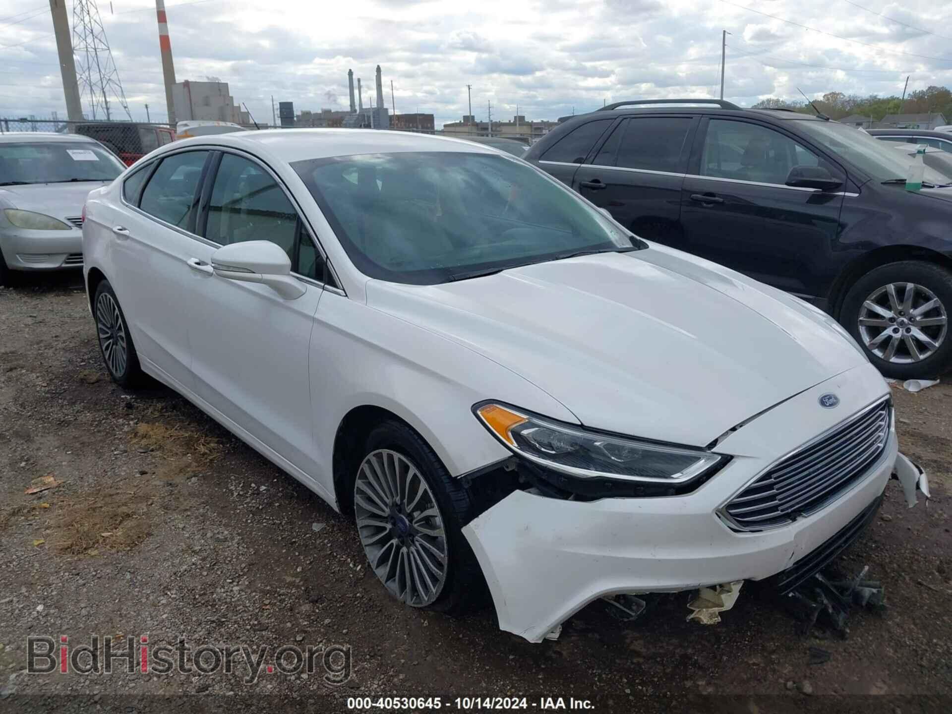 Photo 3FA6P0D96JR146098 - FORD FUSION 2018