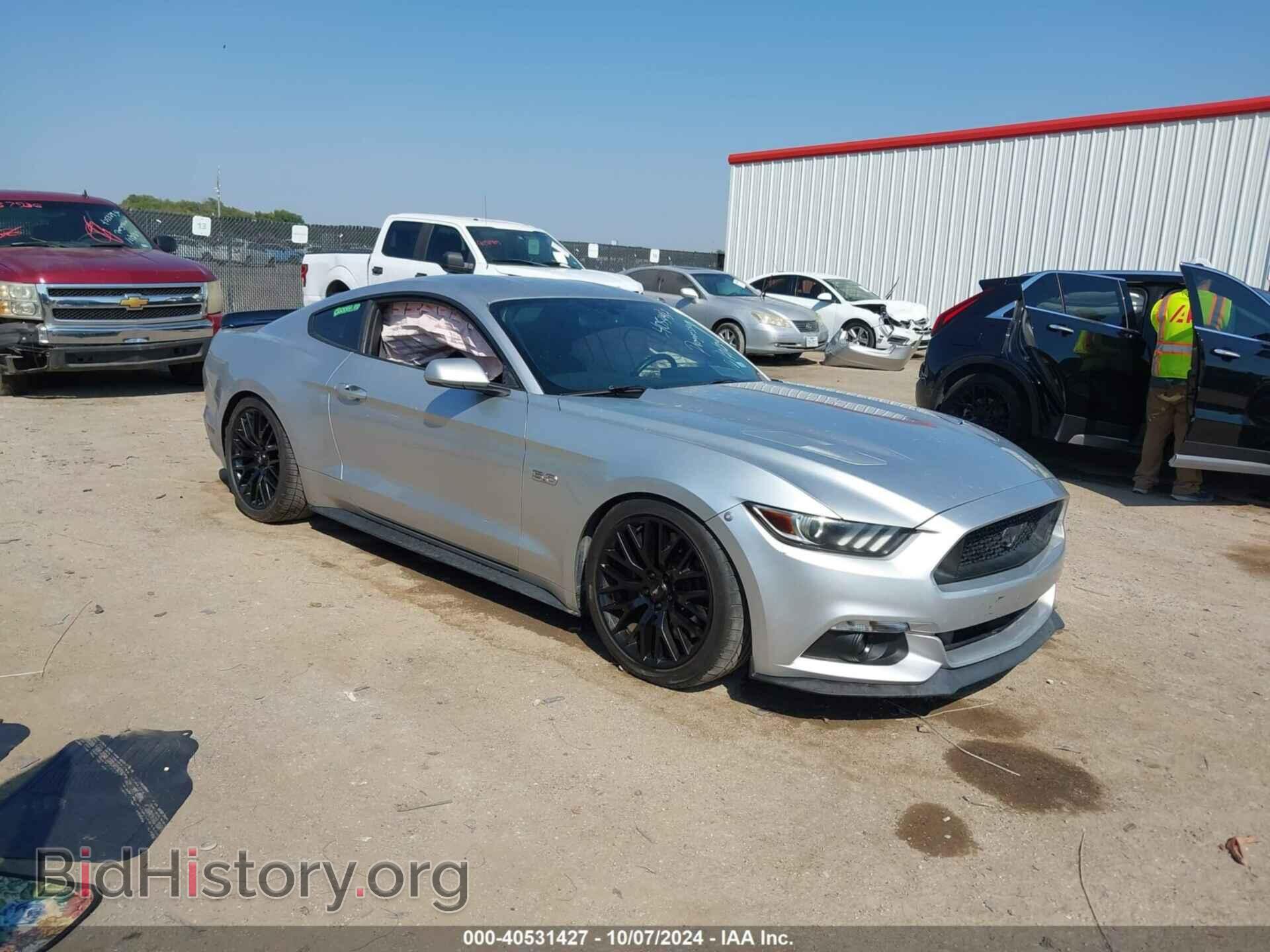 Фотография 1FA6P8CF3H5343930 - FORD MUSTANG 2017