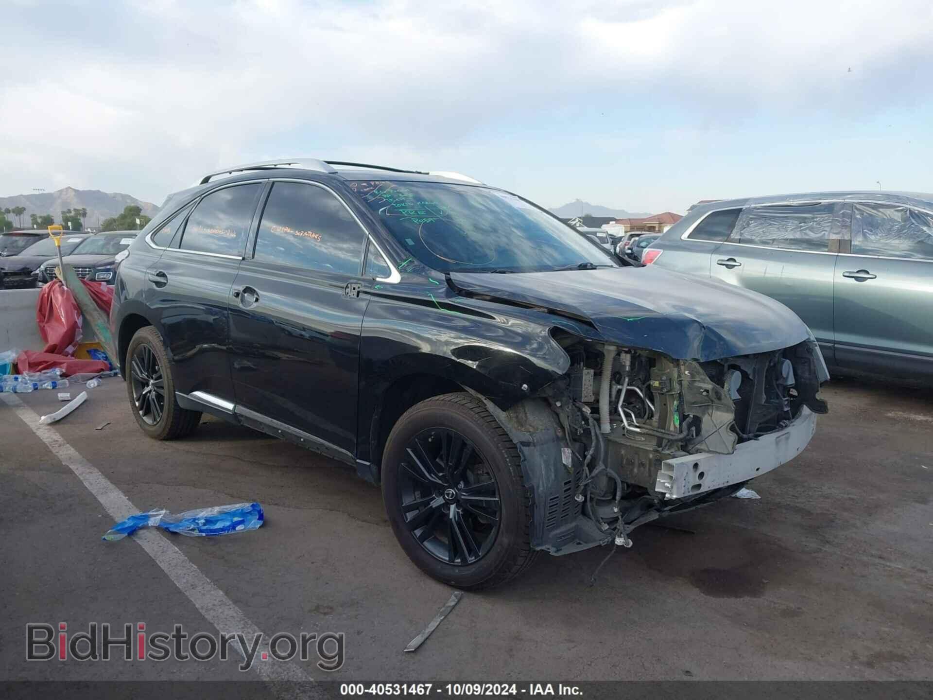 Фотография 2T2BK1BA5FC332721 - LEXUS RX 350 2015