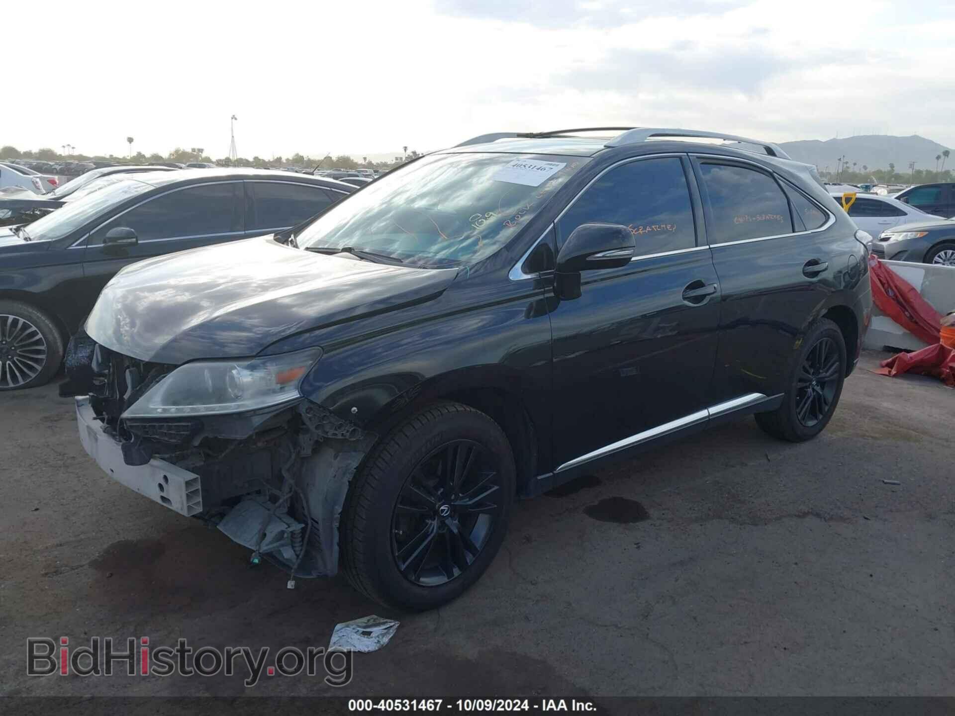 2015 LEXUS RX 350 - VIN: 2T2BK1BA5FC332721 - Фото 2
