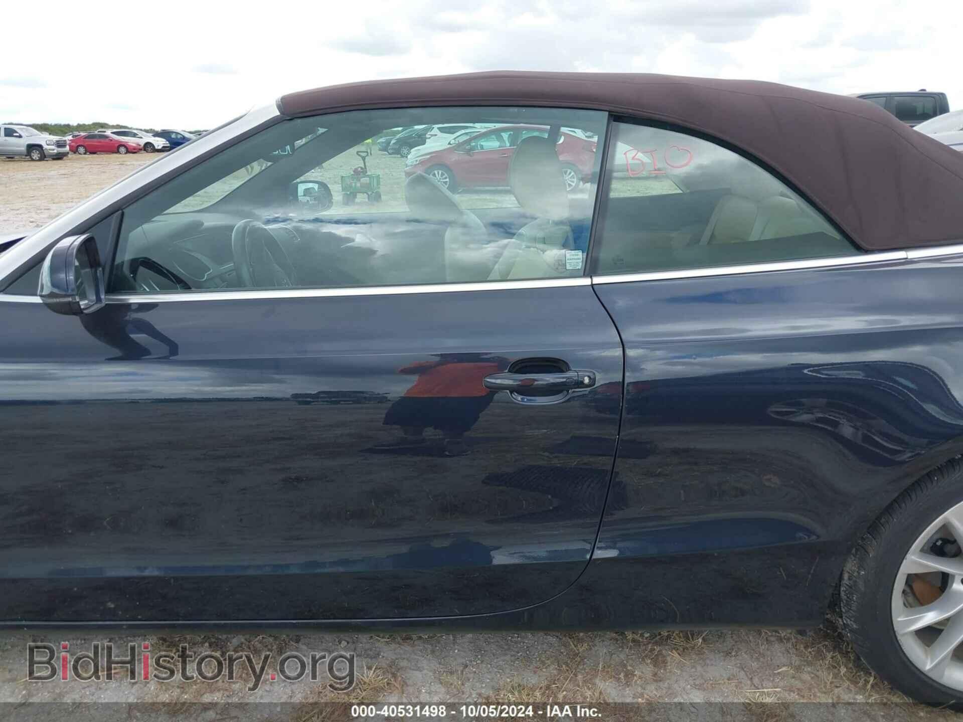 2013 AUDI A5 - VIN: WAULFAFH3DN008386 - Фото 14