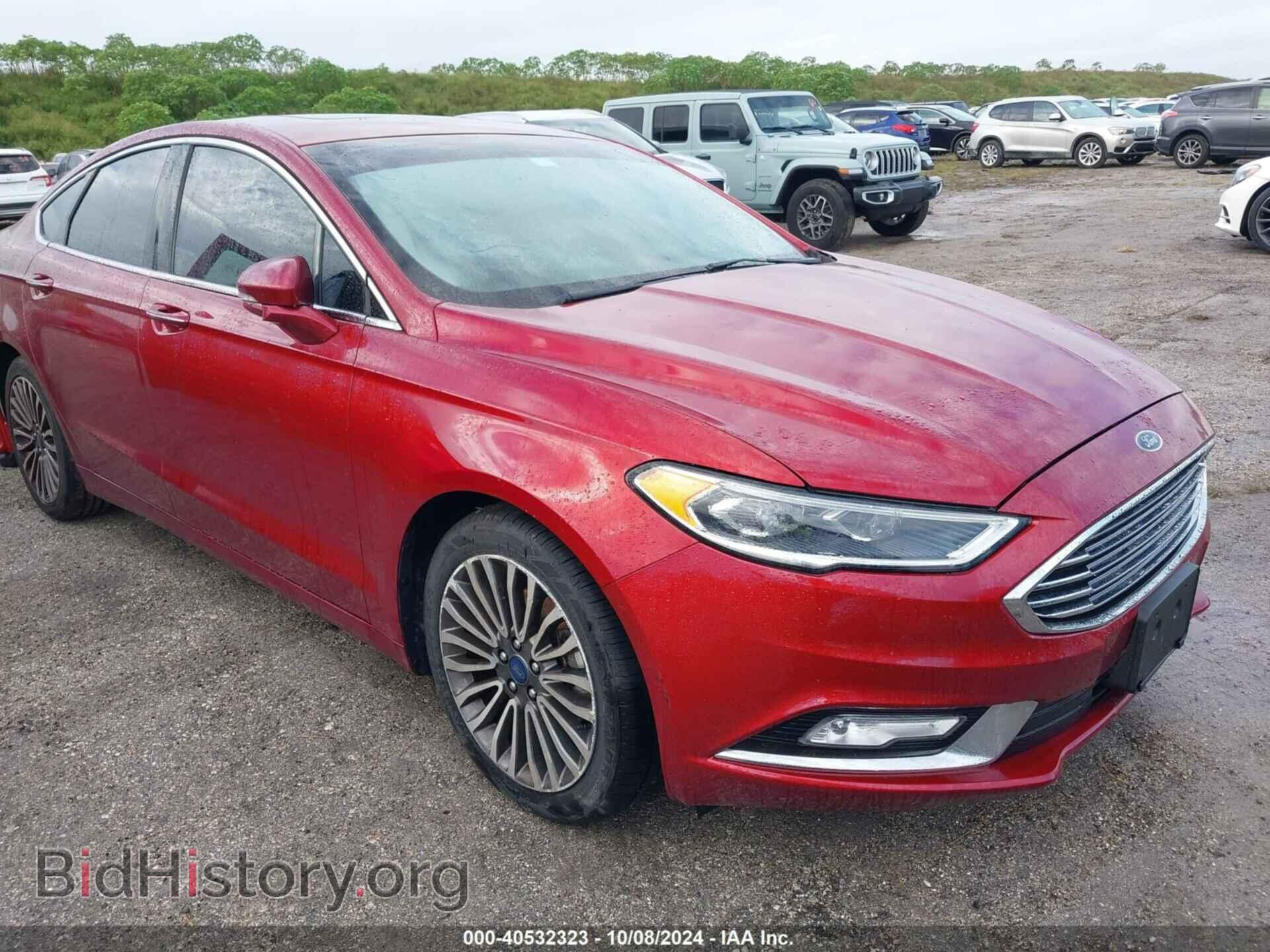 Фотография 3FA6P0K99HR292881 - FORD FUSION 2017