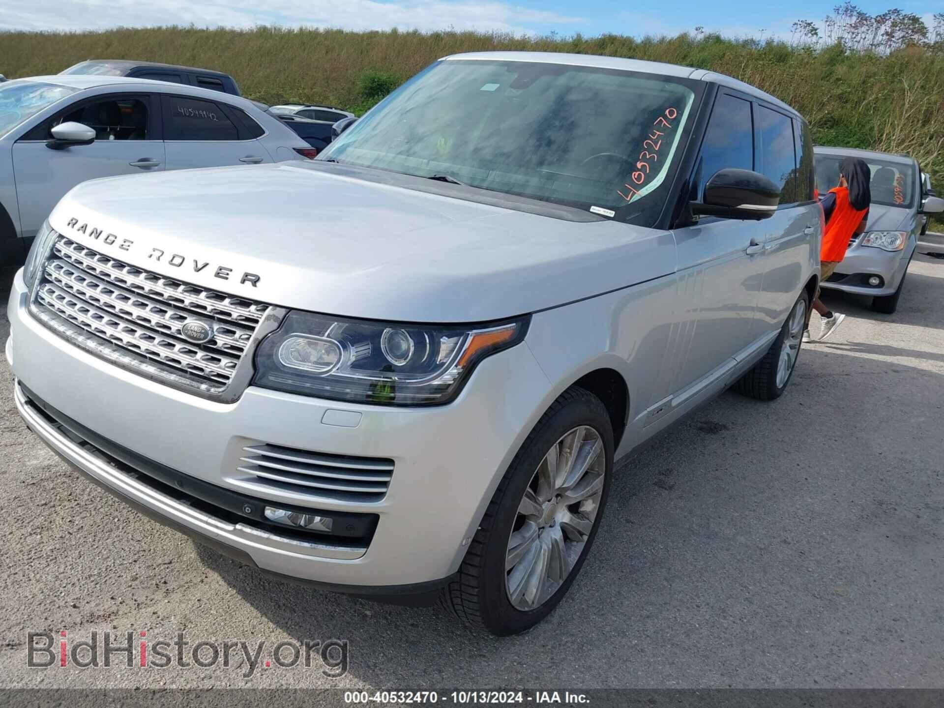 2015 LAND ROVER RANGE ROVER - VIN: SALGS3TF8FA199000 - Фото 2