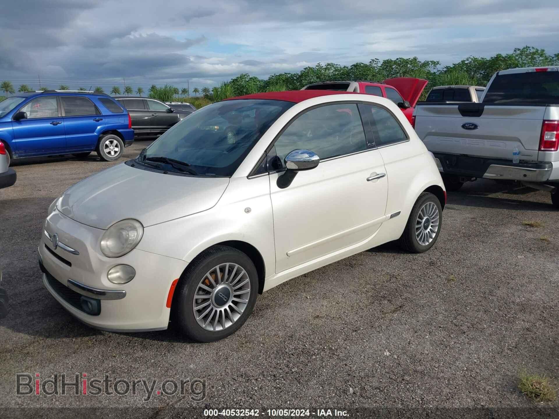 2012 FIAT 500C - VIN: 3C3CFFER3CT182018 - Photo 2
