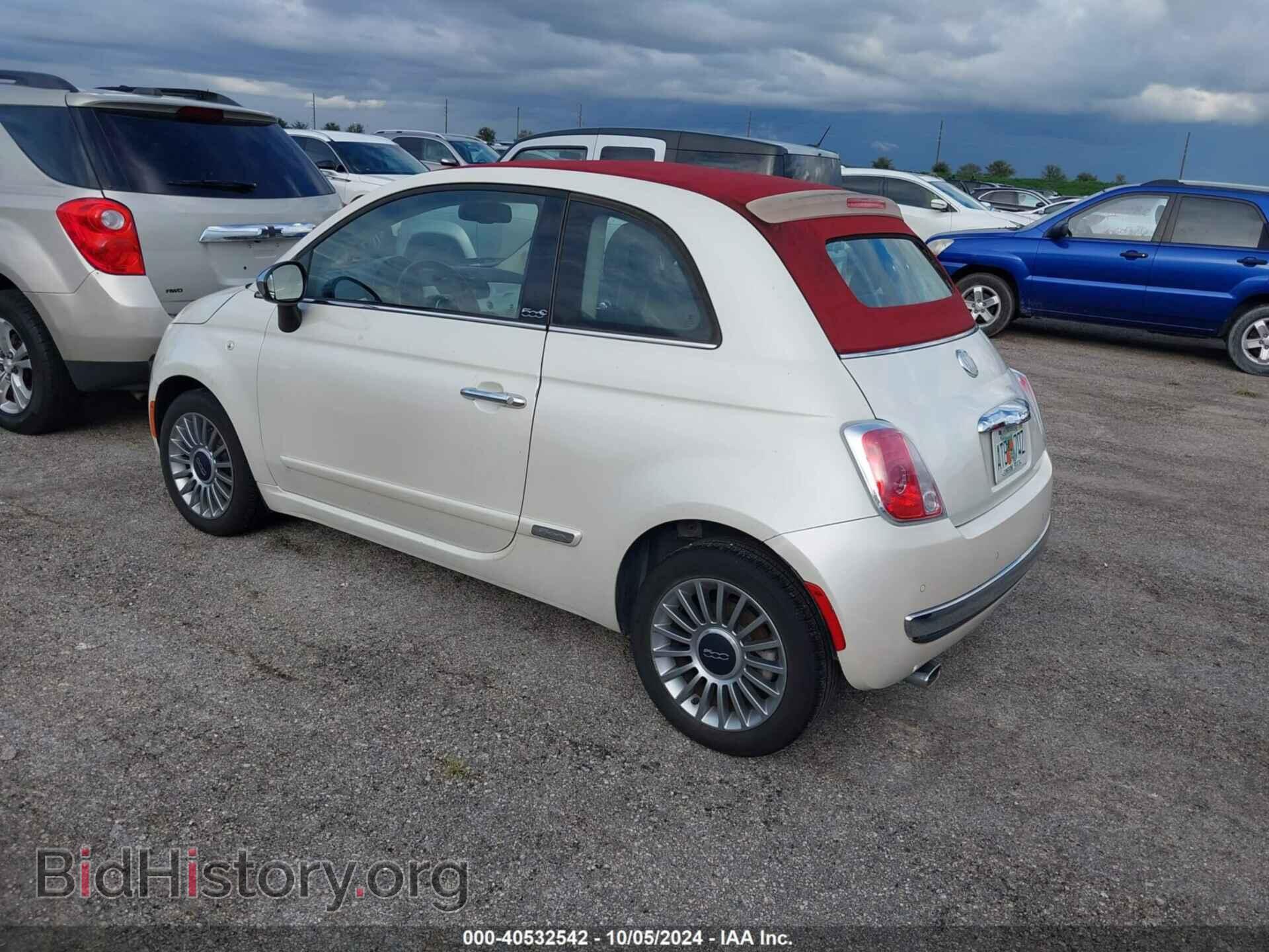 2012 FIAT 500C - VIN: 3C3CFFER3CT182018 - Photo 3