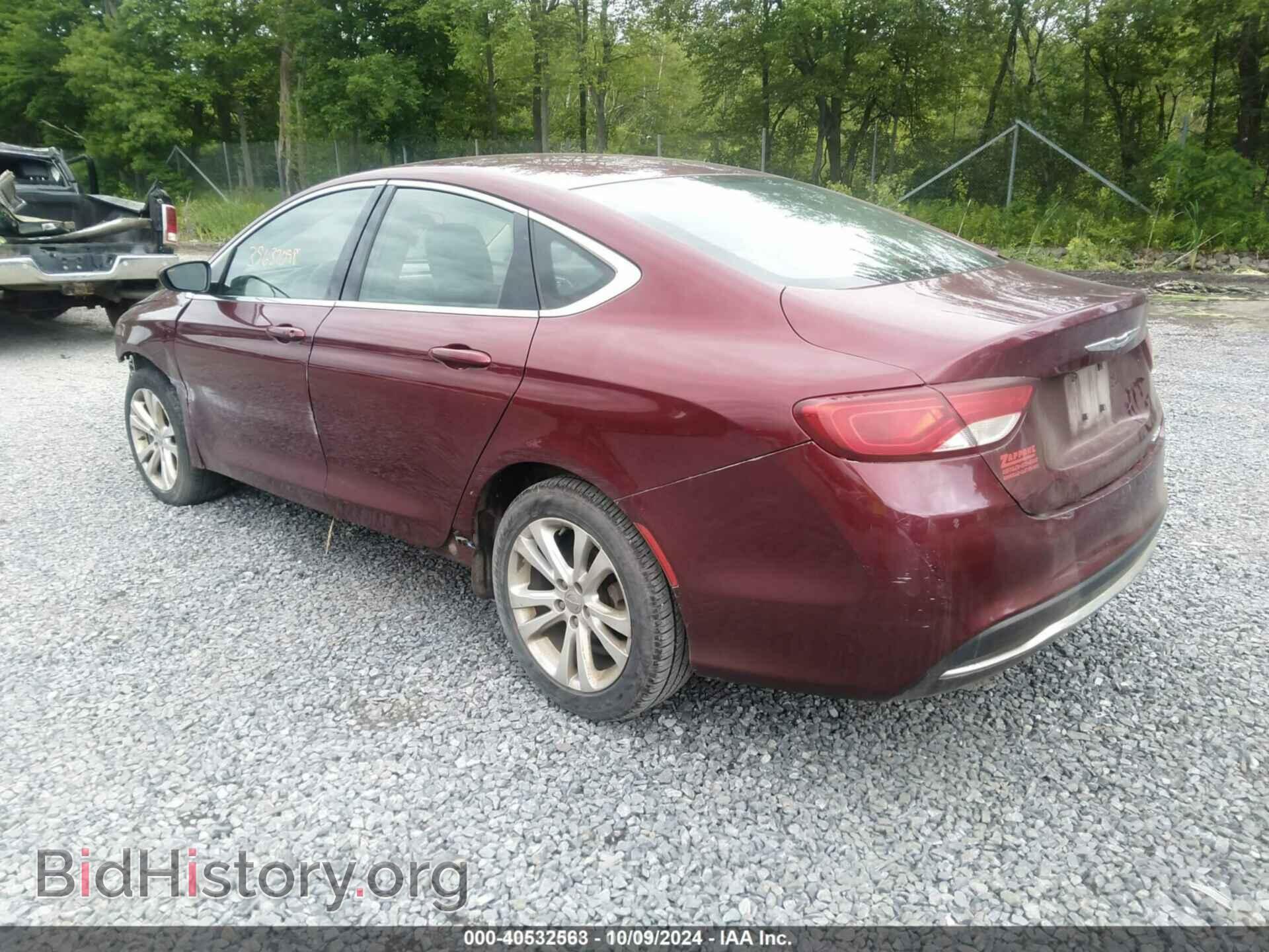 2015 CHRYSLER 200 - VIN: 1C3CCCAB1FN604551 - Фото 3