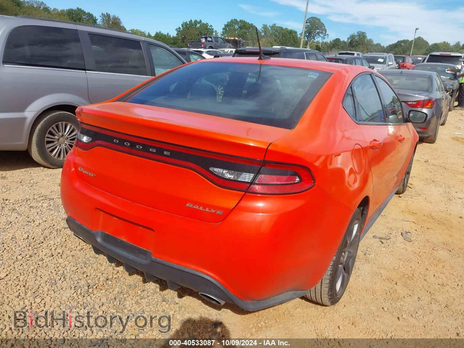 2016 DODGE DART - VIN: 1C3CDFBB2GD653245 - Фото 4
