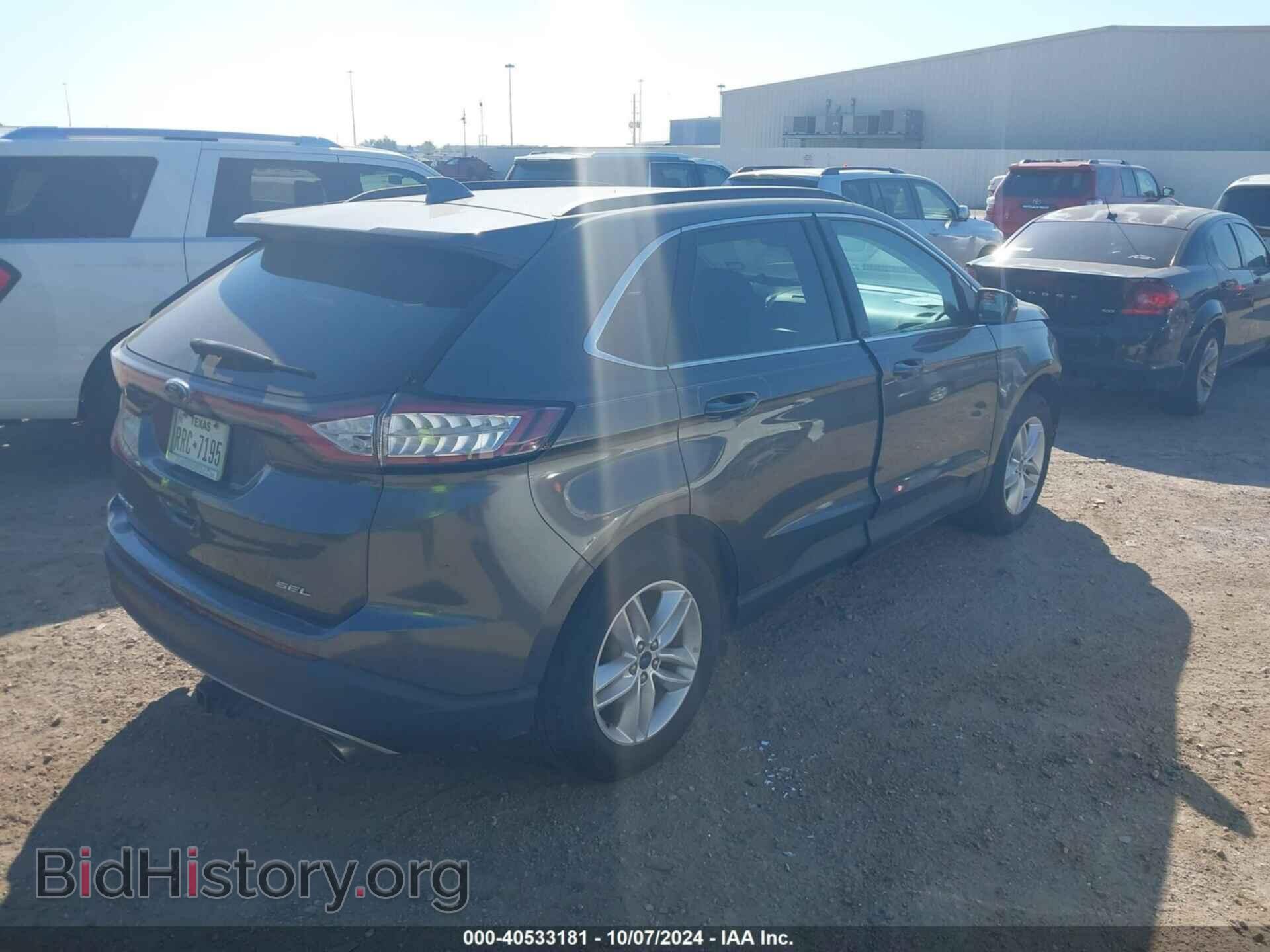 2015 FORD EDGE - VIN: 2FMTK3J89FBB89151 - Фото 4