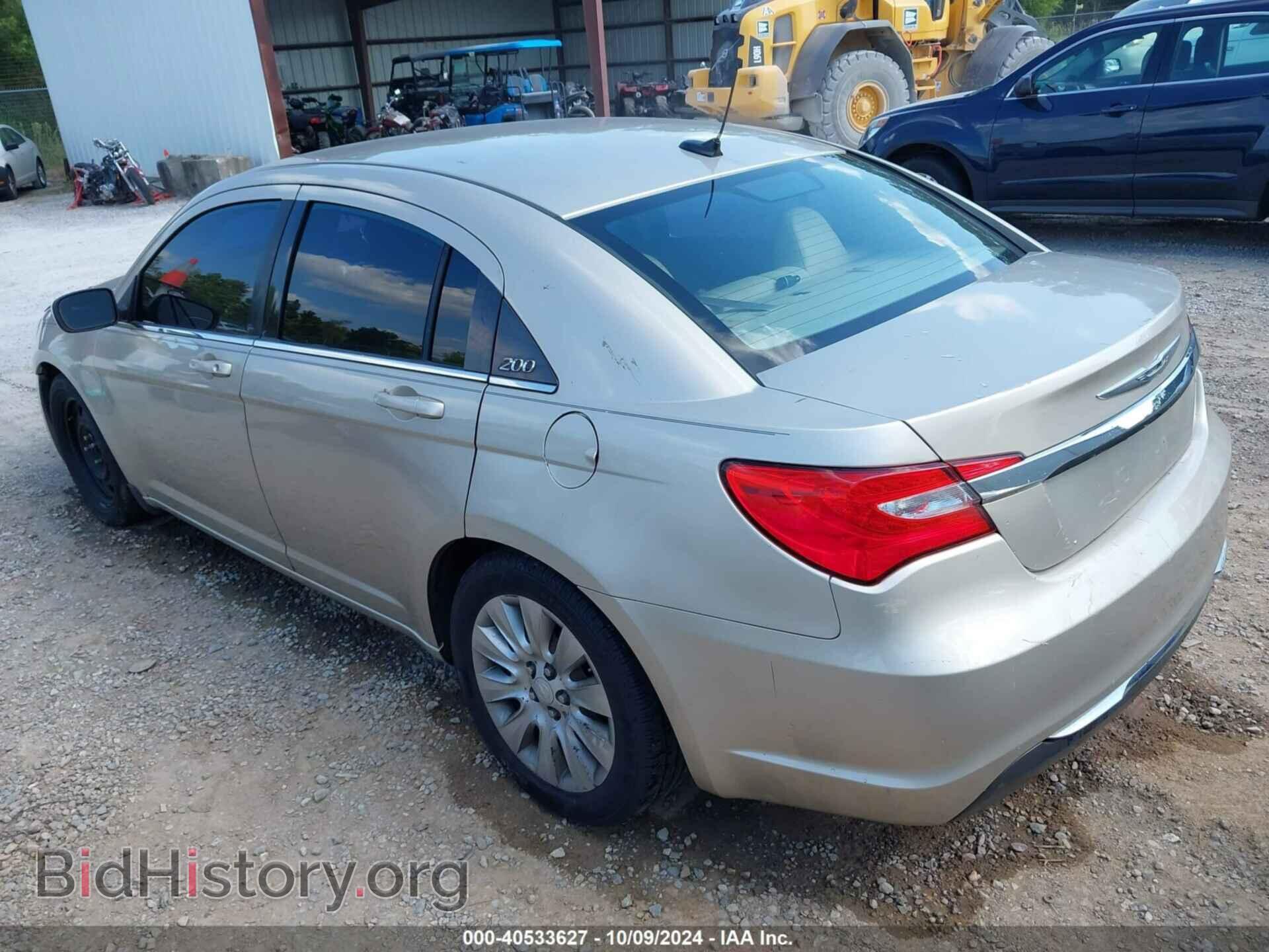 2013 CHRYSLER 200 - VIN: 1C3CCBAG9DN767385 - Фото 3