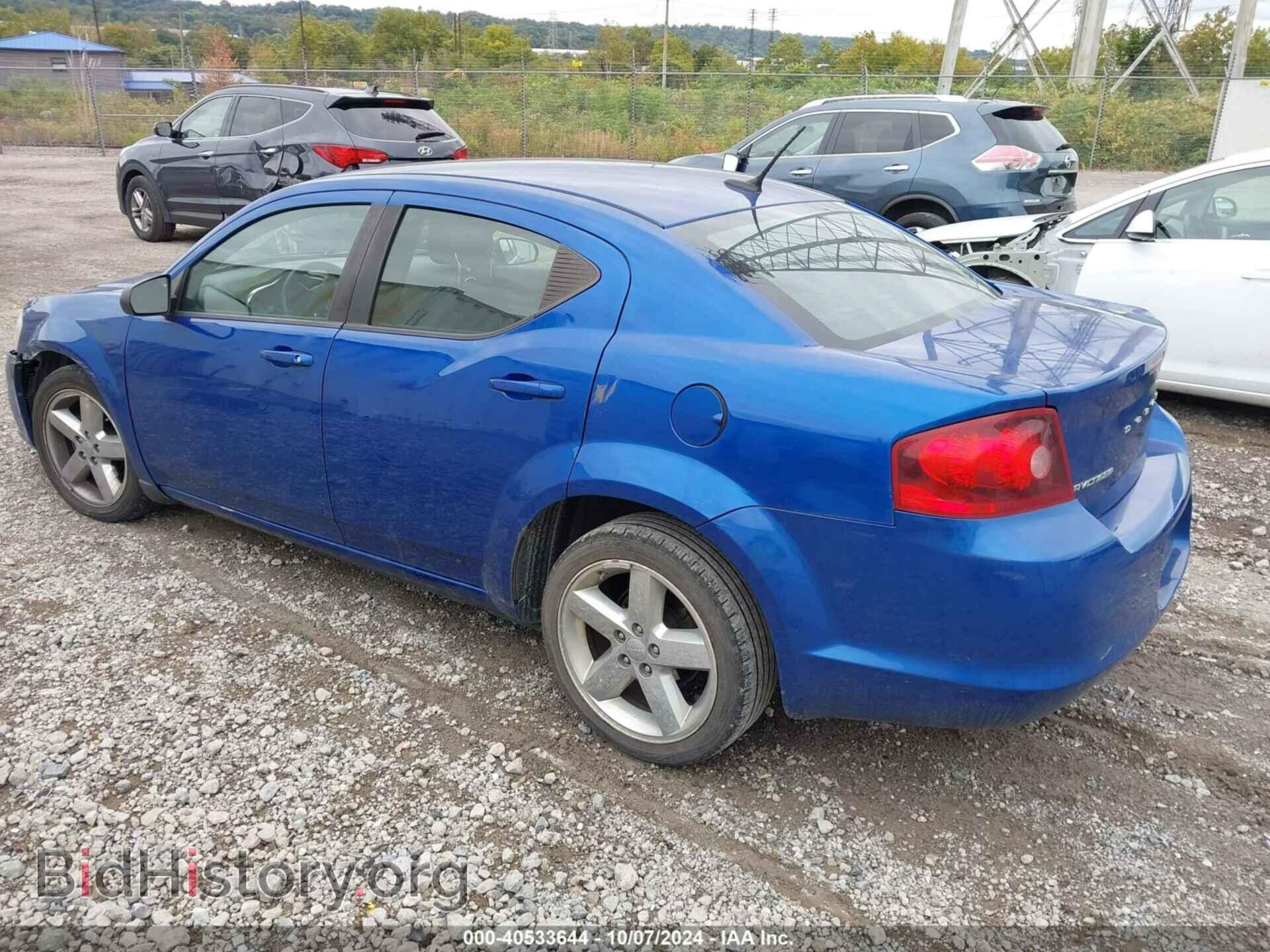 2013 DODGE AVENGER - VIN: 1C3CDZAB9DN688602 - Фото 3