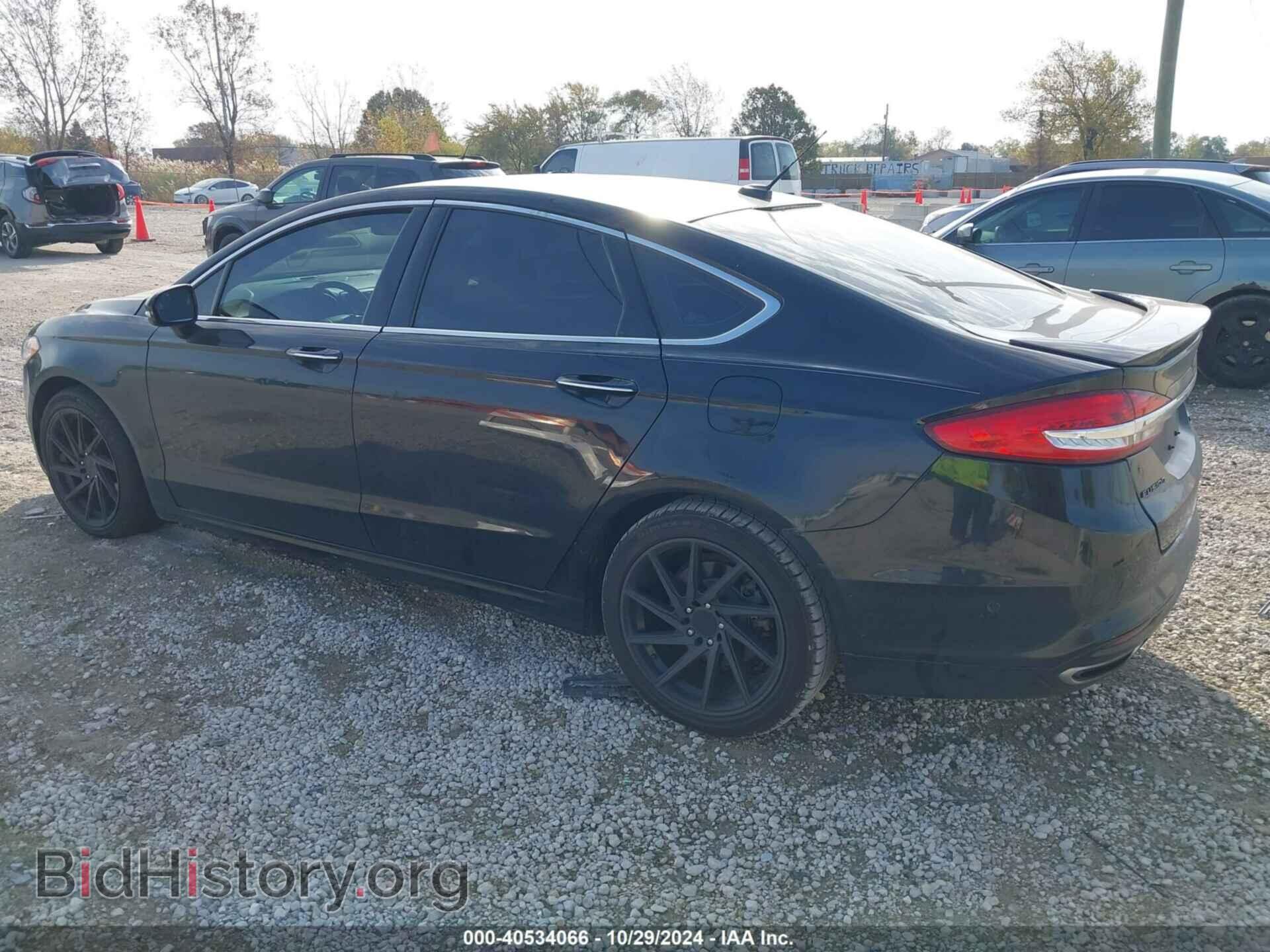 2017 FORD FUSION - VIN: 3FA6P0K96HR117309 - Фото 3