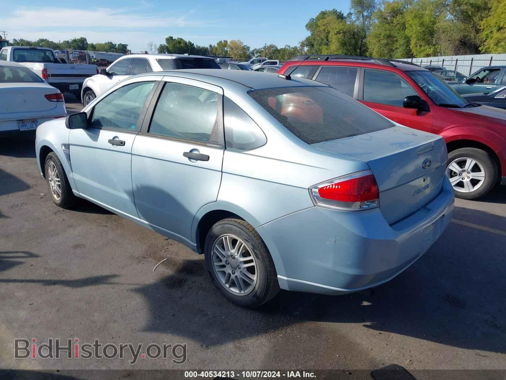 2008 FORD FOCUS - VIN: 1FAHP35N88W281399 - Фото 3