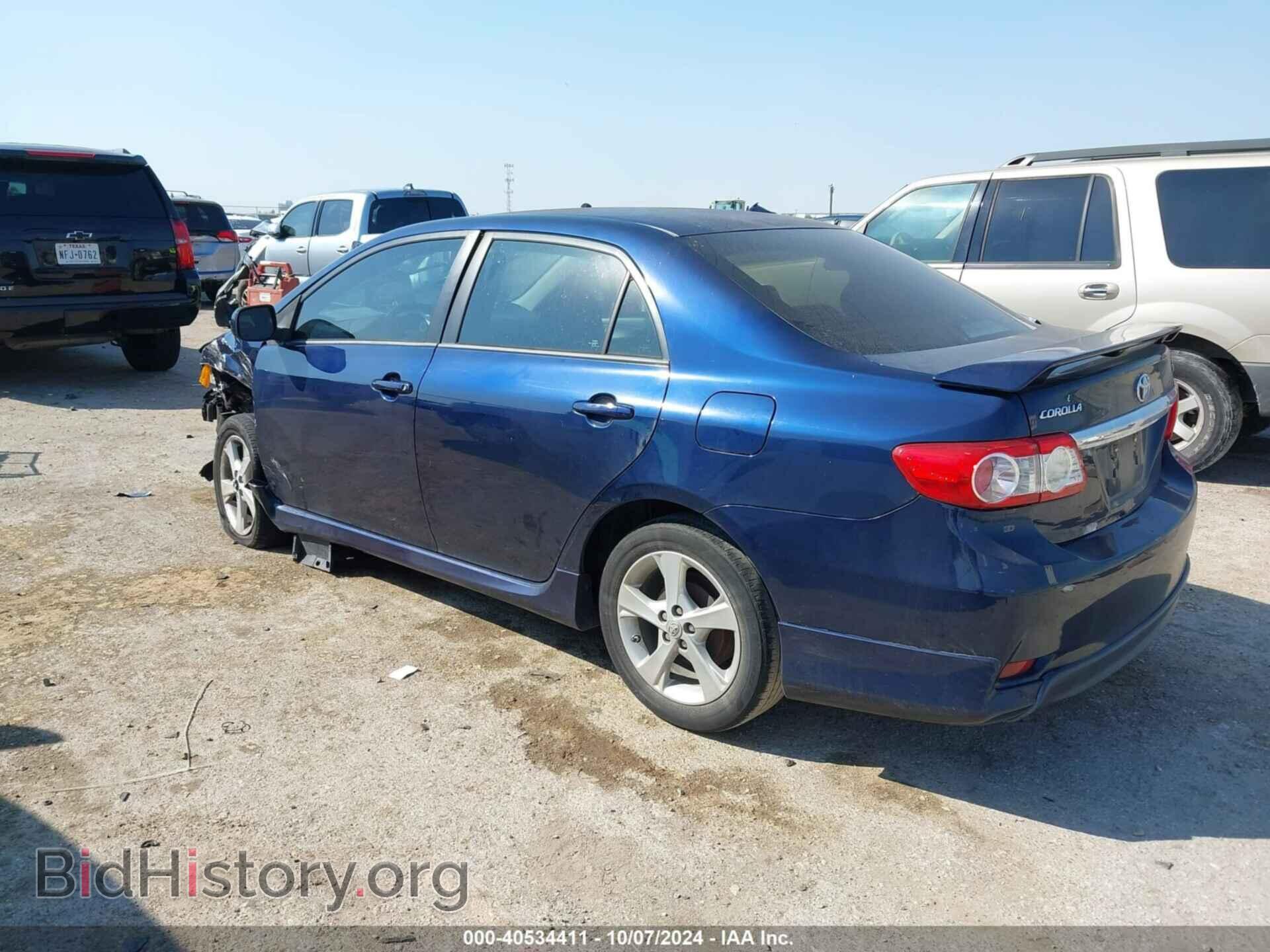 2013 TOYOTA COROLLA - VIN: 5YFBU4EEXDP198509 - Фото 3