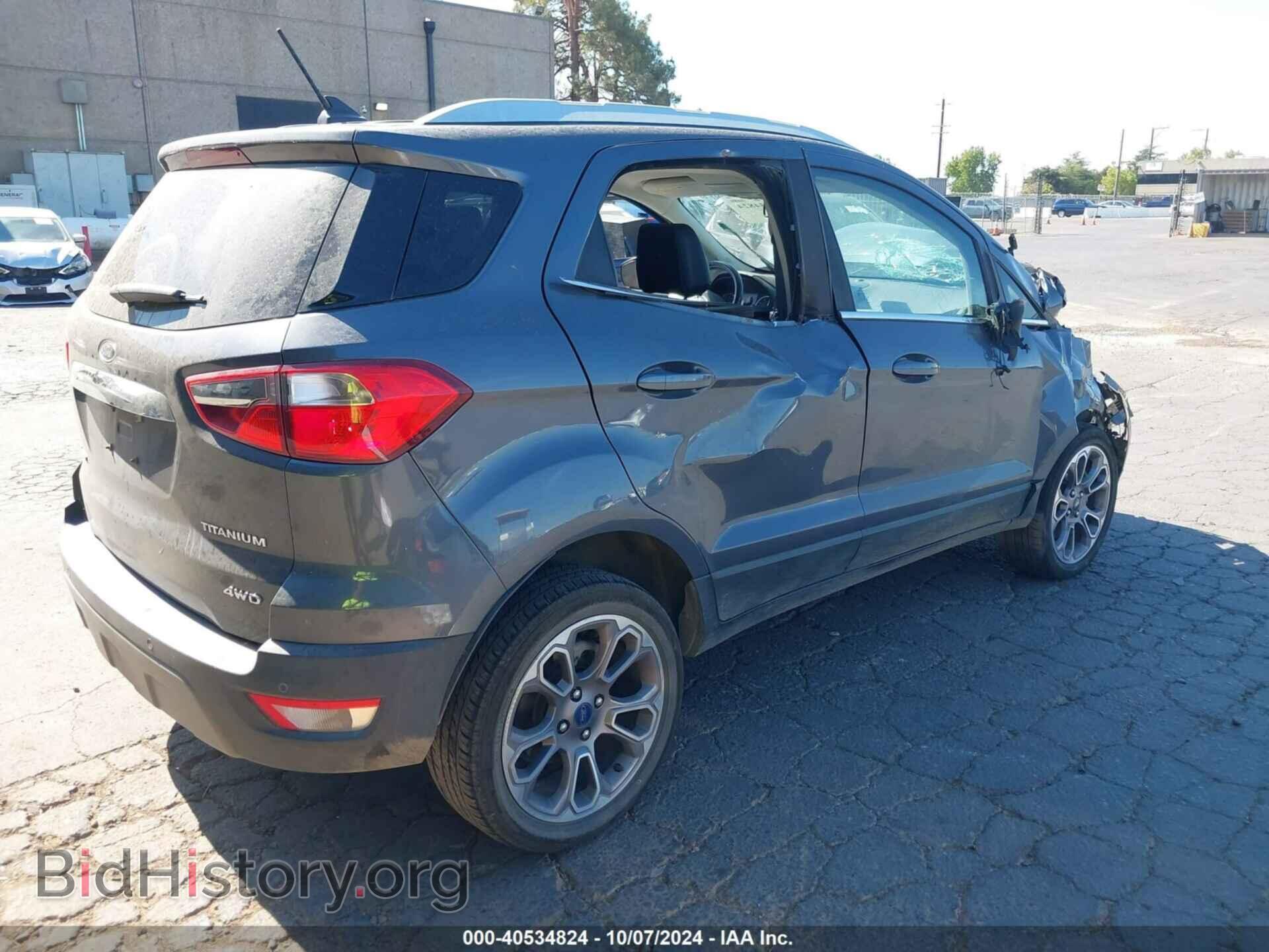 2020 FORD ECOSPORT - VIN: MAJ6S3KL9LC371096 - Фото 4