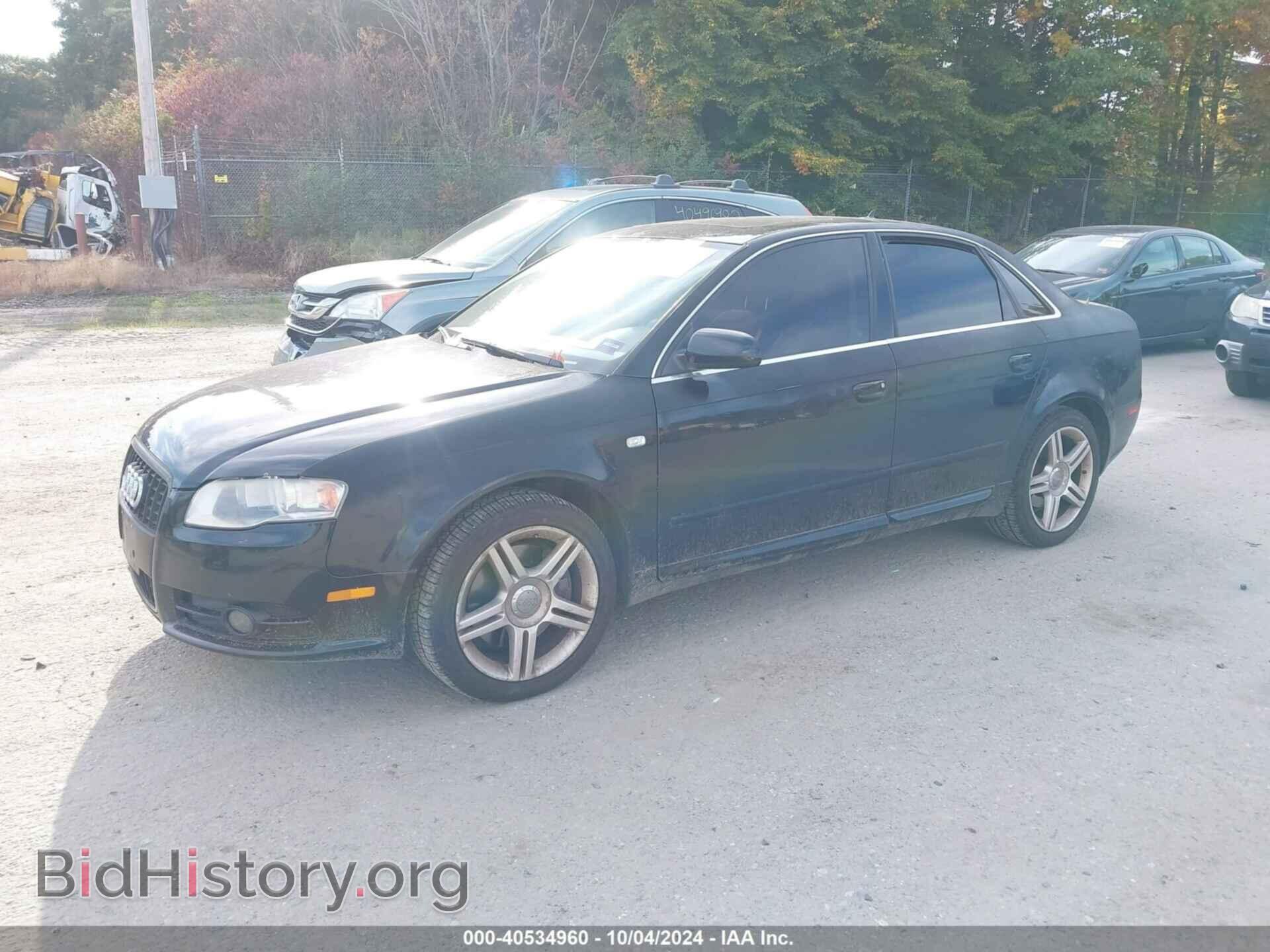 2008 AUDI A4 - VIN: WAUDF78E18A096295 - Фото 2