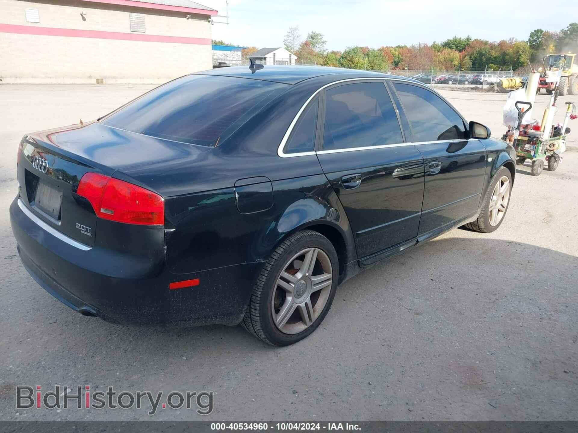 2008 AUDI A4 - VIN: WAUDF78E18A096295 - Фото 4