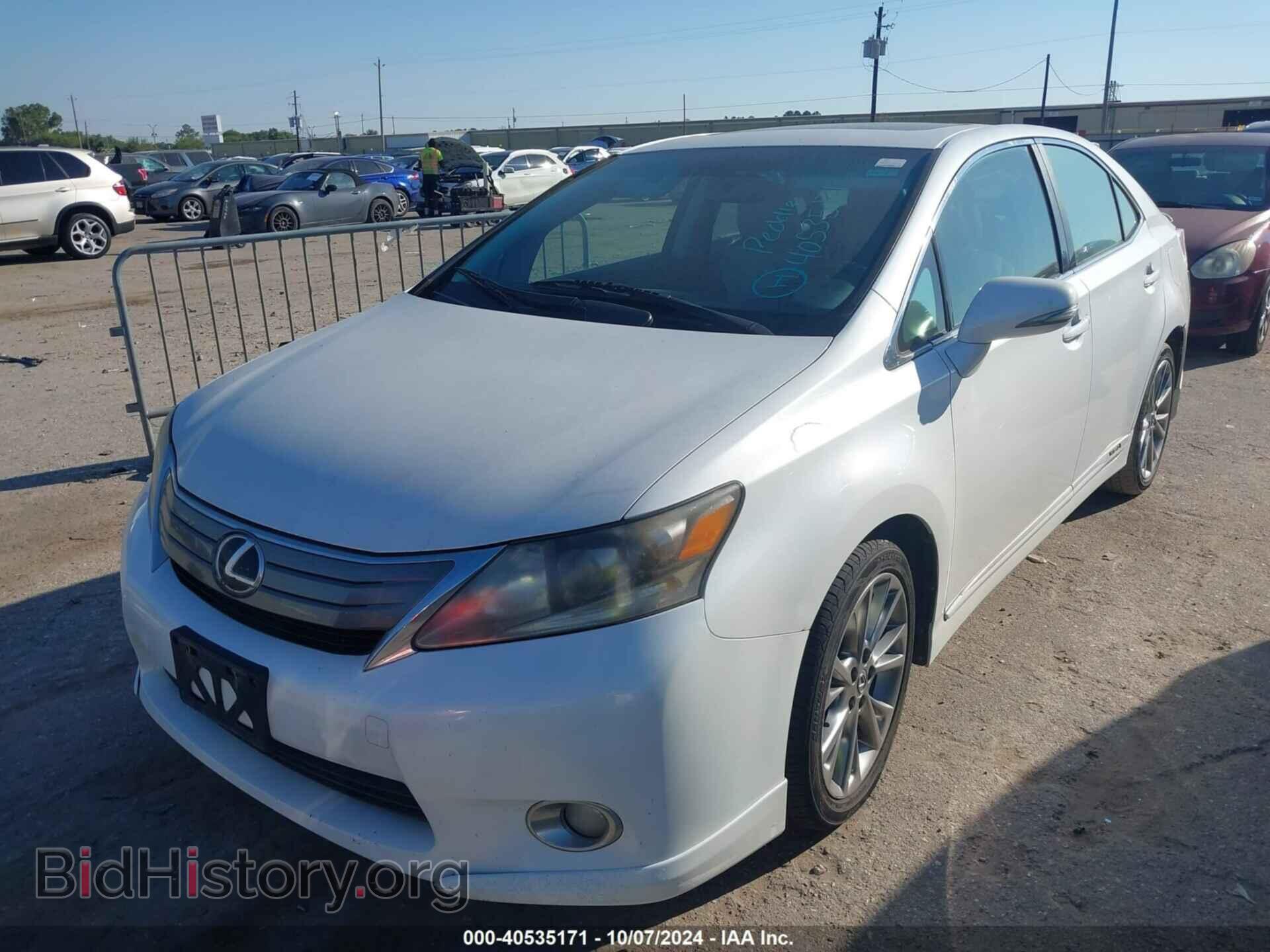 2010 LEXUS HS 250H - VIN: JTHBB1BA0A2025743 - Фото 2