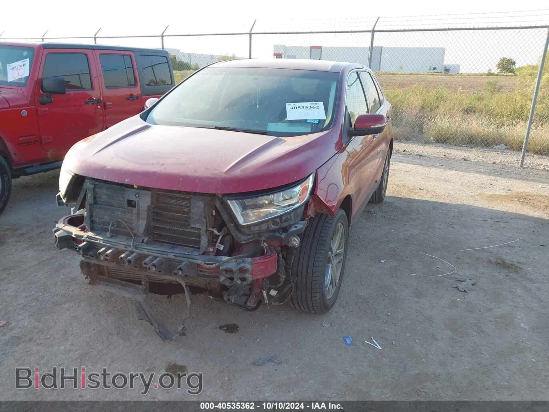 2017 FORD EDGE - VIN: 2FMPK3K94HBB76111 - Photo 2