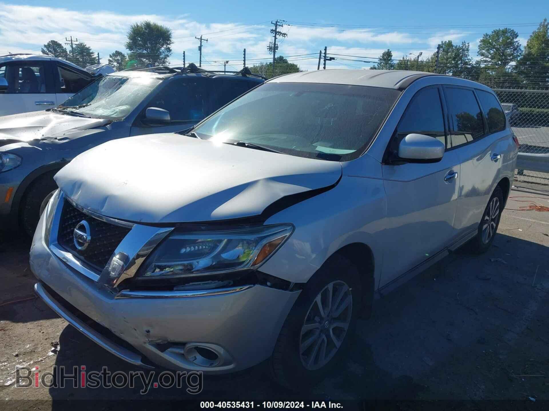 2014 NISSAN PATHFINDER - VIN: 5N1AR2MM1EC697232 - Фото 2