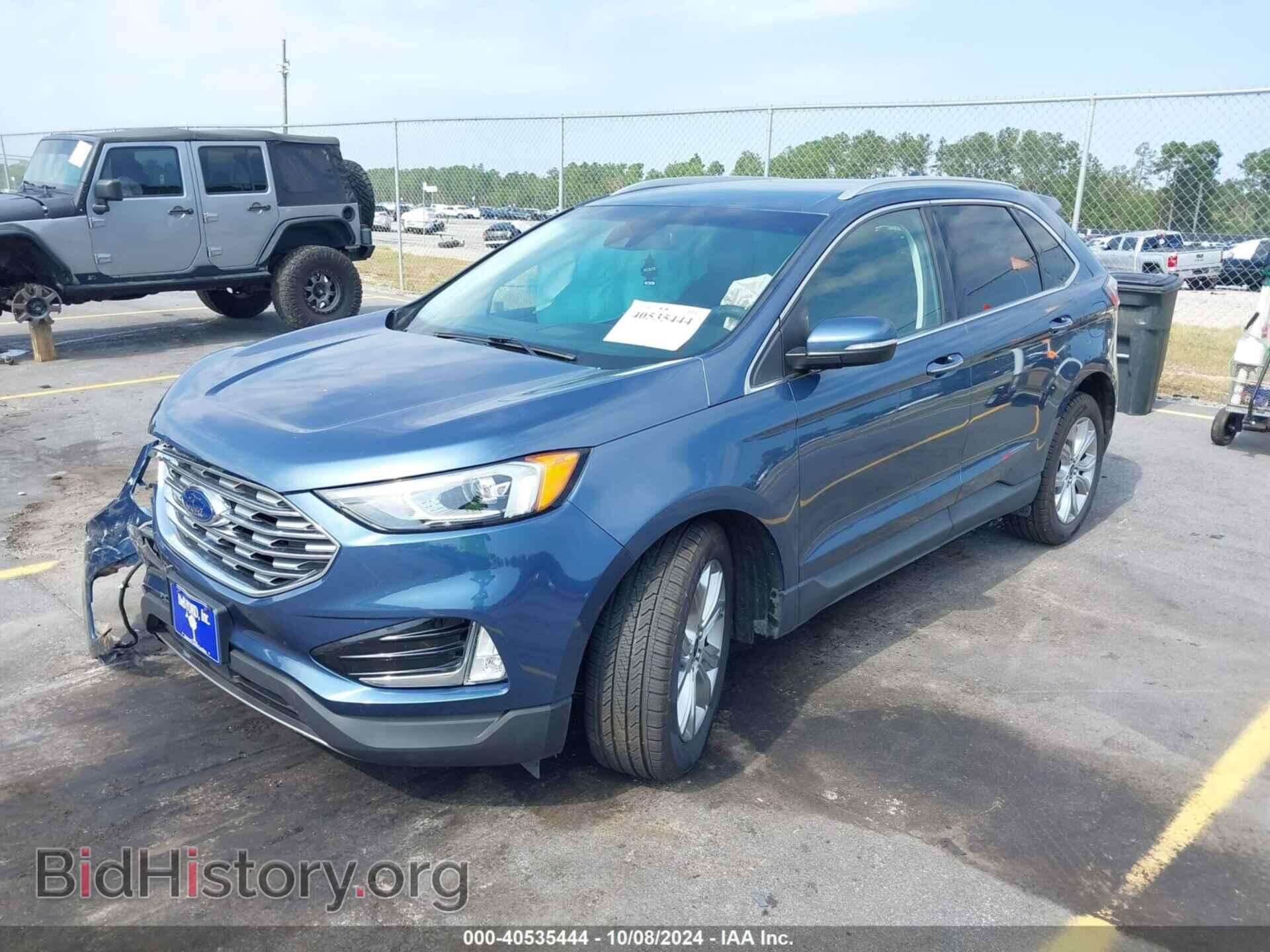 2019 FORD EDGE - VIN: 2FMPK3K92KBB99734 - Фото 2