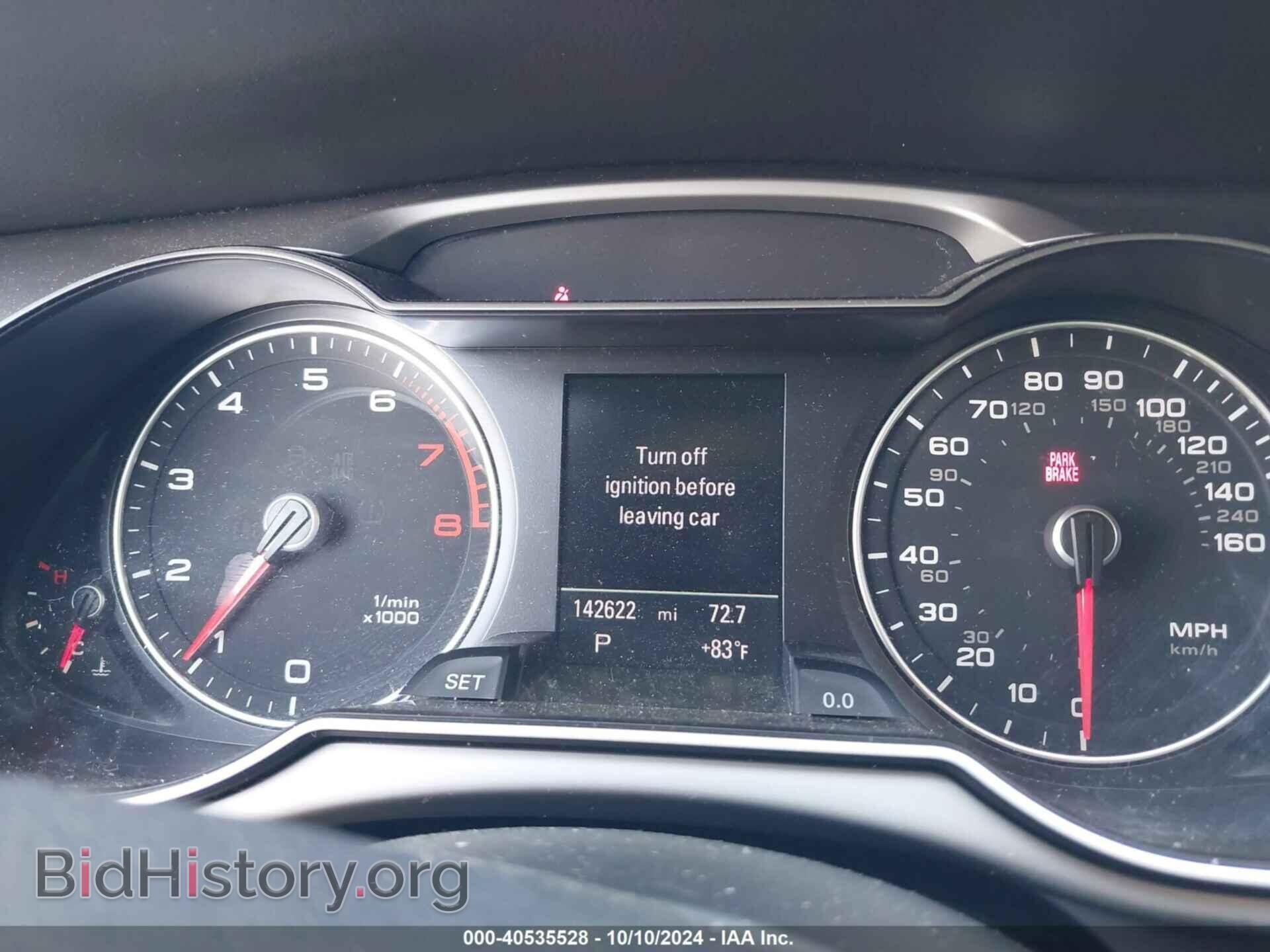 2013 AUDI A4 - VIN: WAUEFAFL6DN009223 - Фото 7